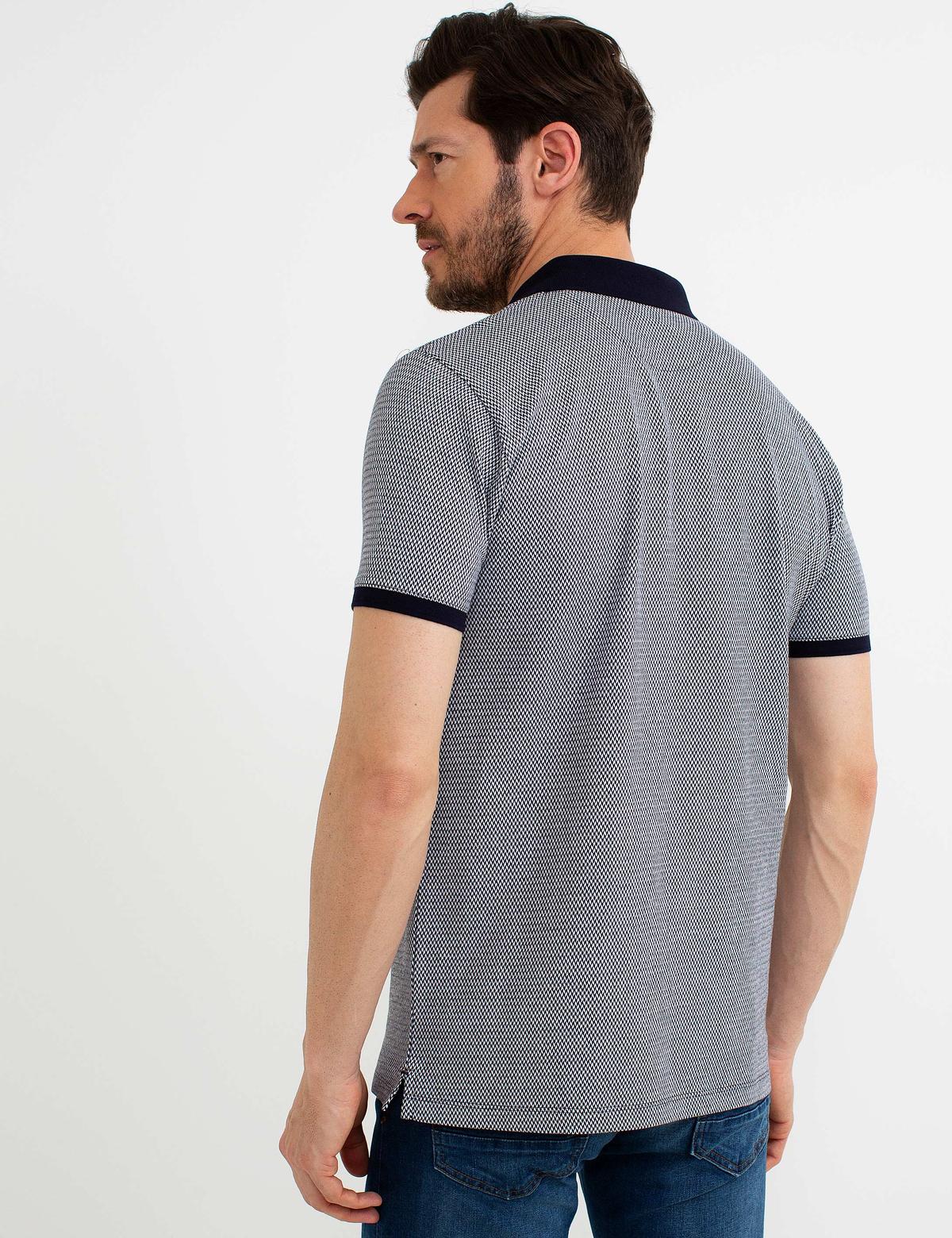 Lacivert Regular Fit Tişört - 50185879019