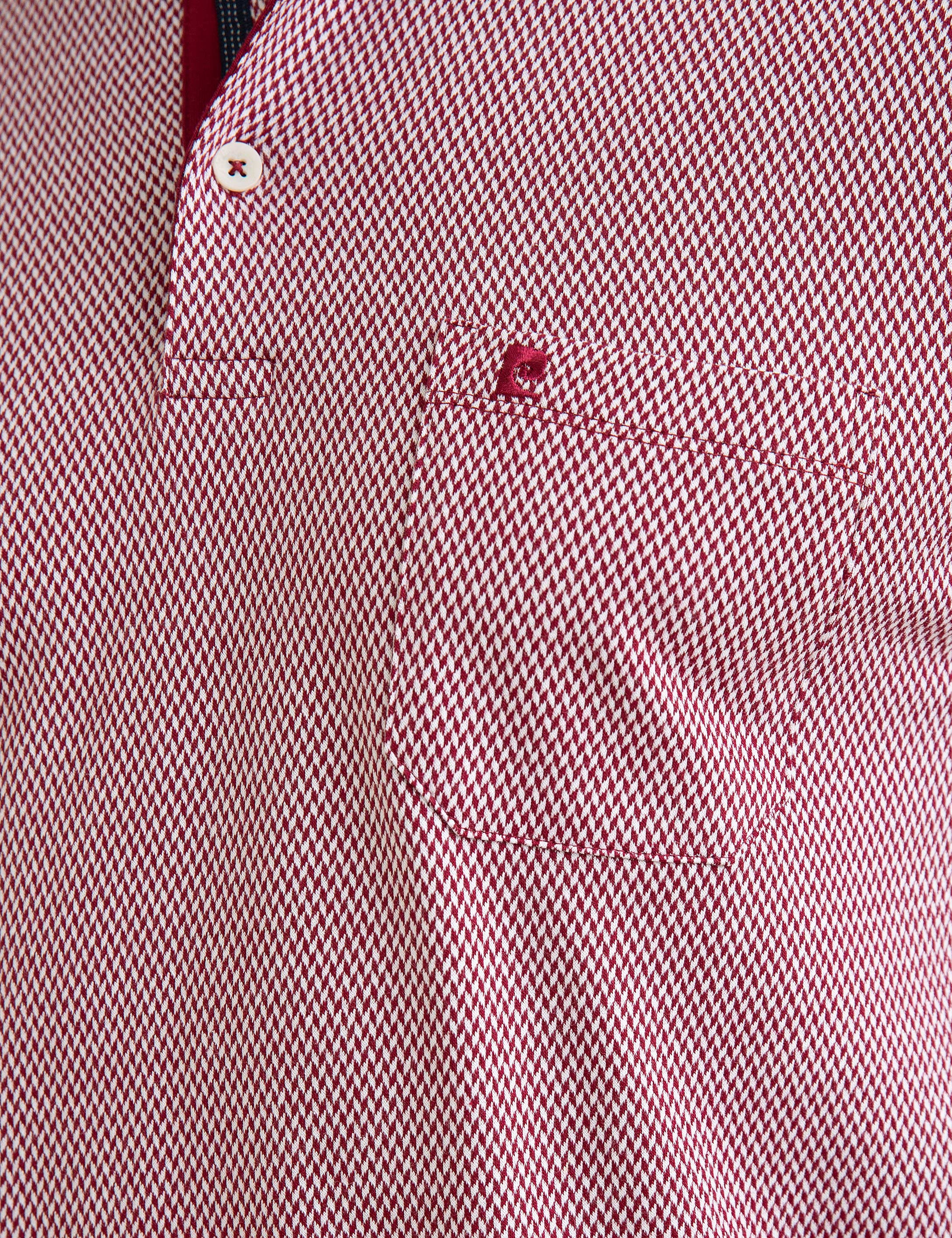 Bordo Regular Fit Polo Yaka Tişört