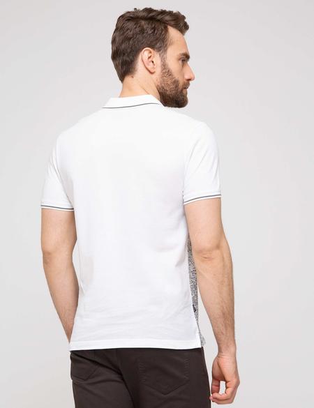 Beyaz Slim Fit Tişört - 50185908053