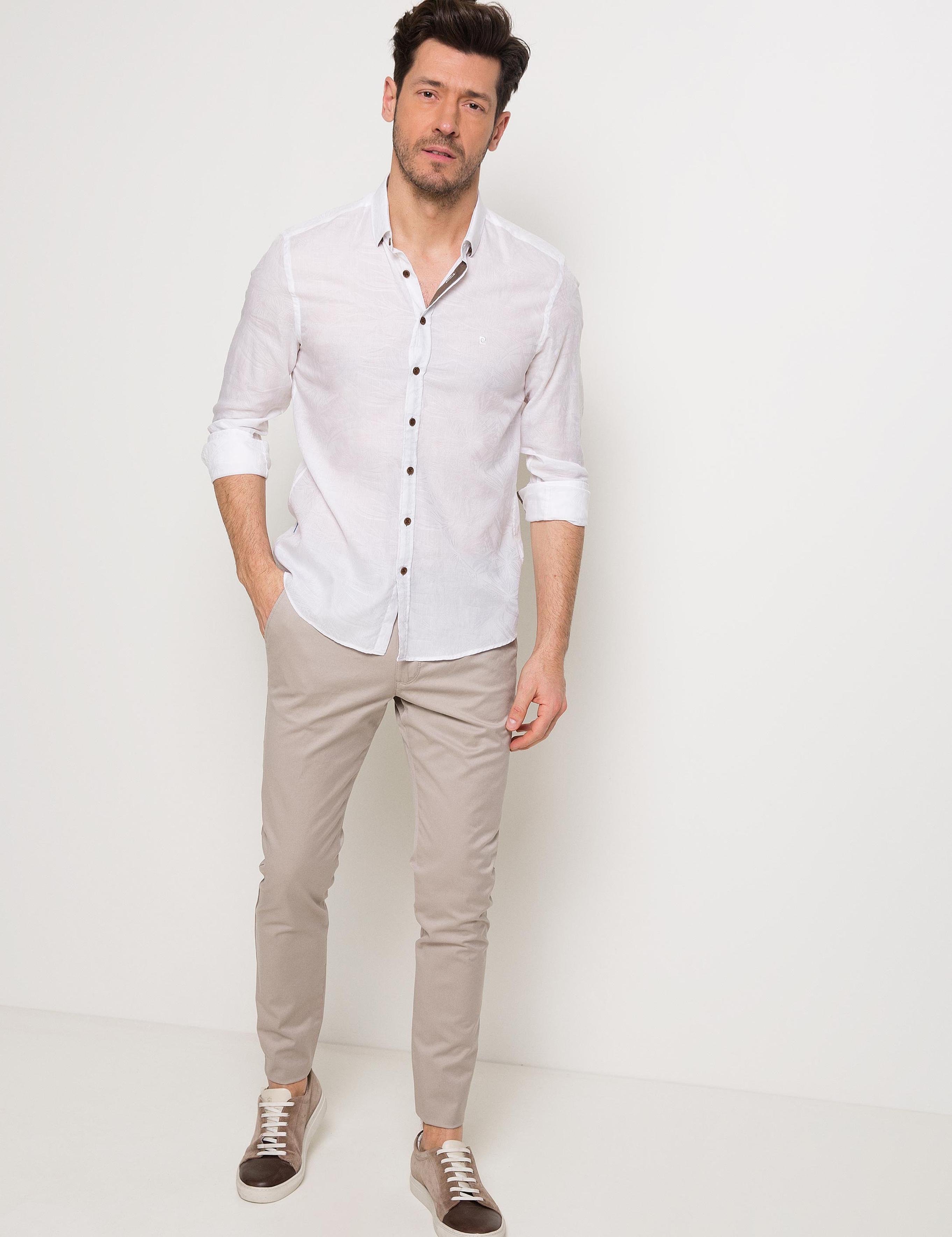 Beyaz Slim Fit Gömlek