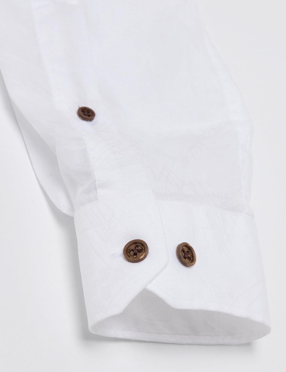 Beyaz Slim Fit Gömlek - 50186015007