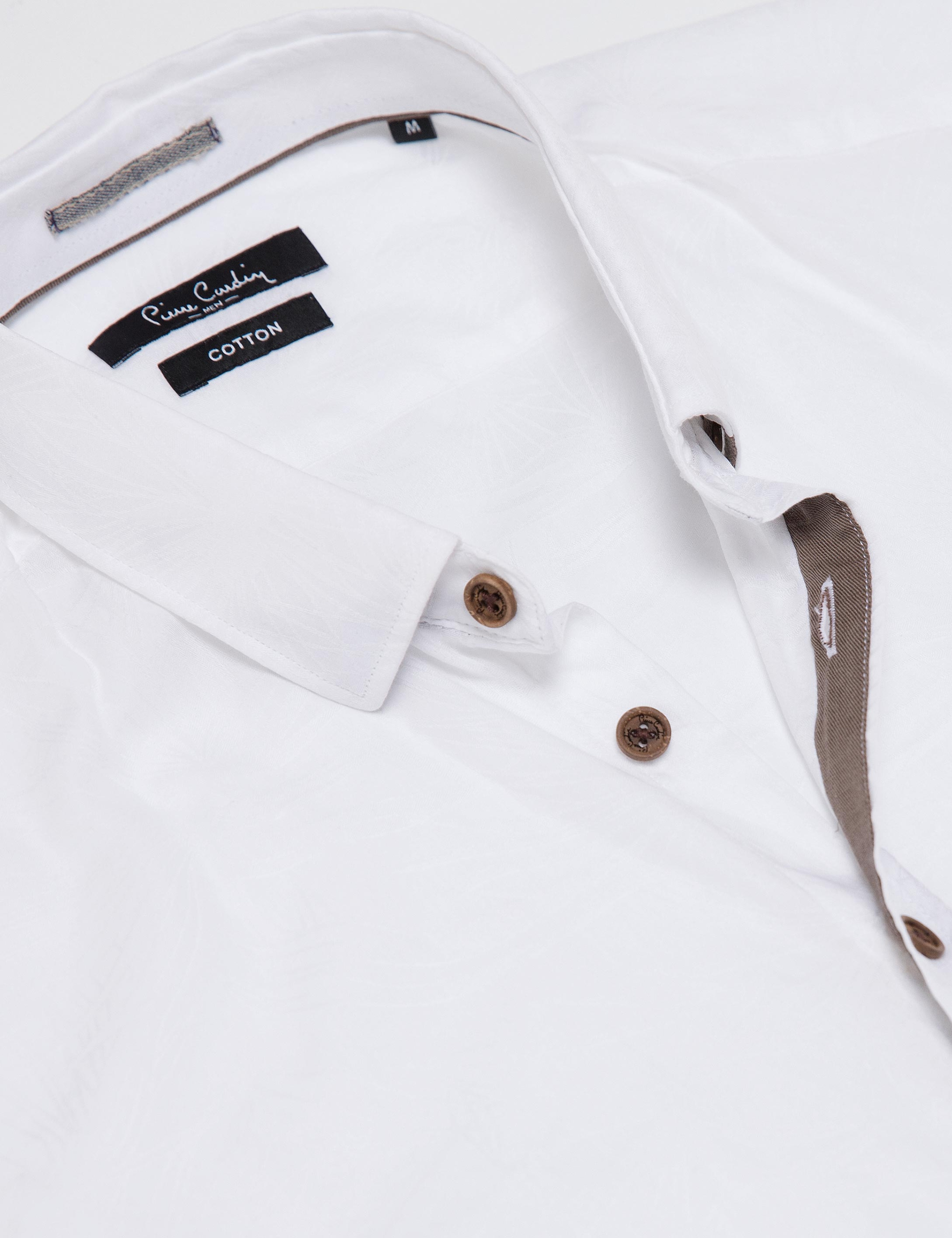 Beyaz Slim Fit Gömlek - Image 3