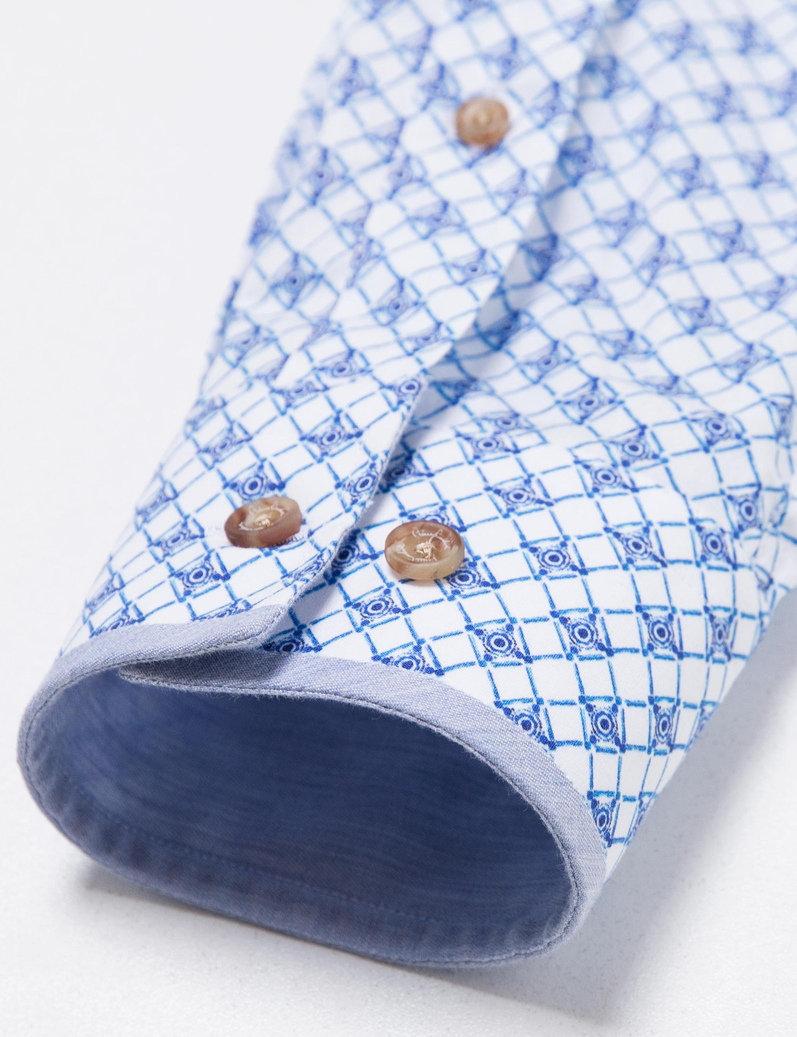 Mavi Slim Fit Gömlek