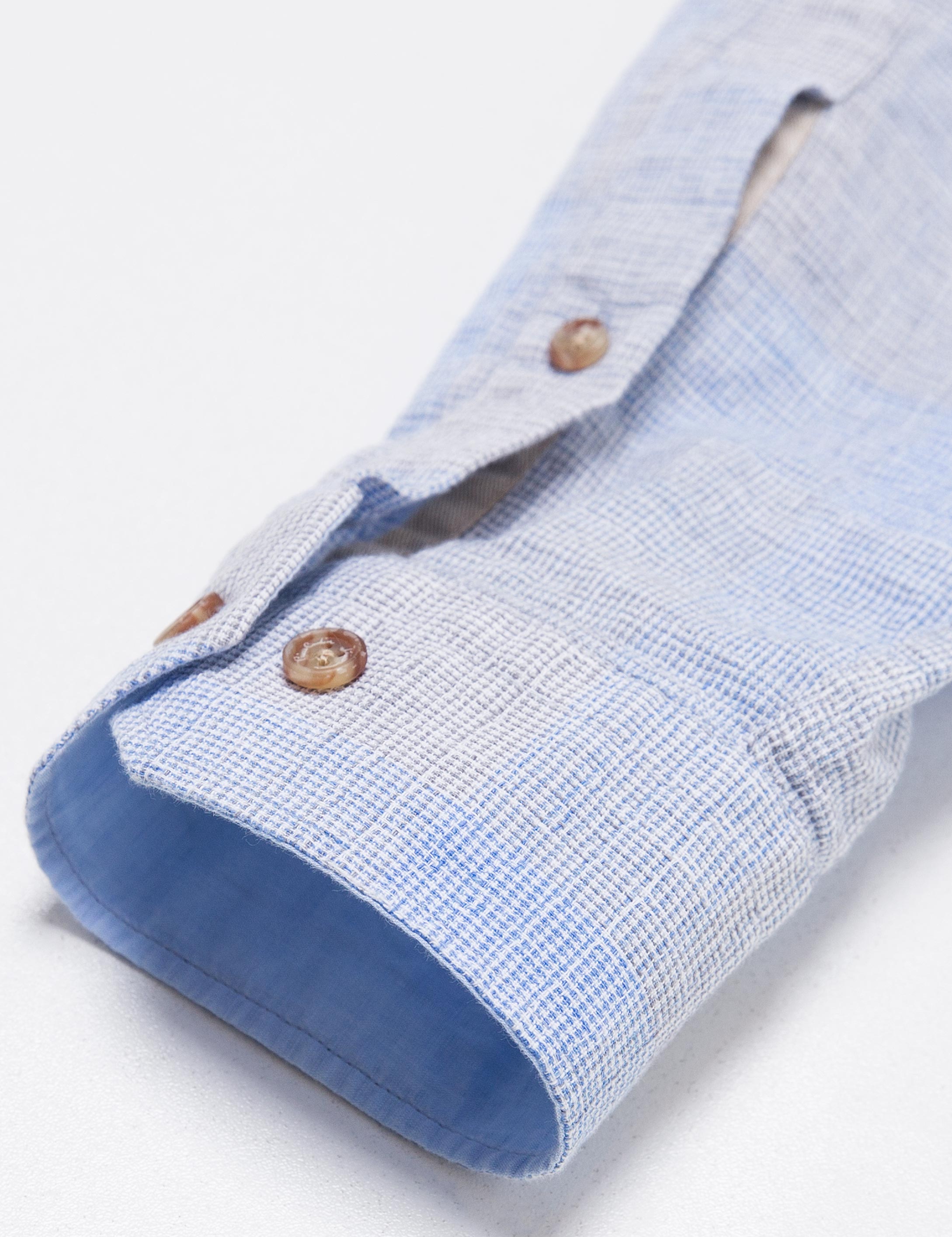Mavi Slim Fit Gömlek