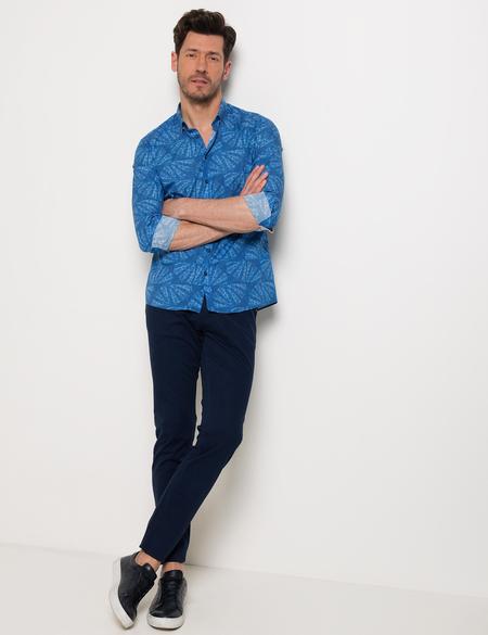 Mavi Slim Fit Uzun Kollu Gömlek - 50186196007
