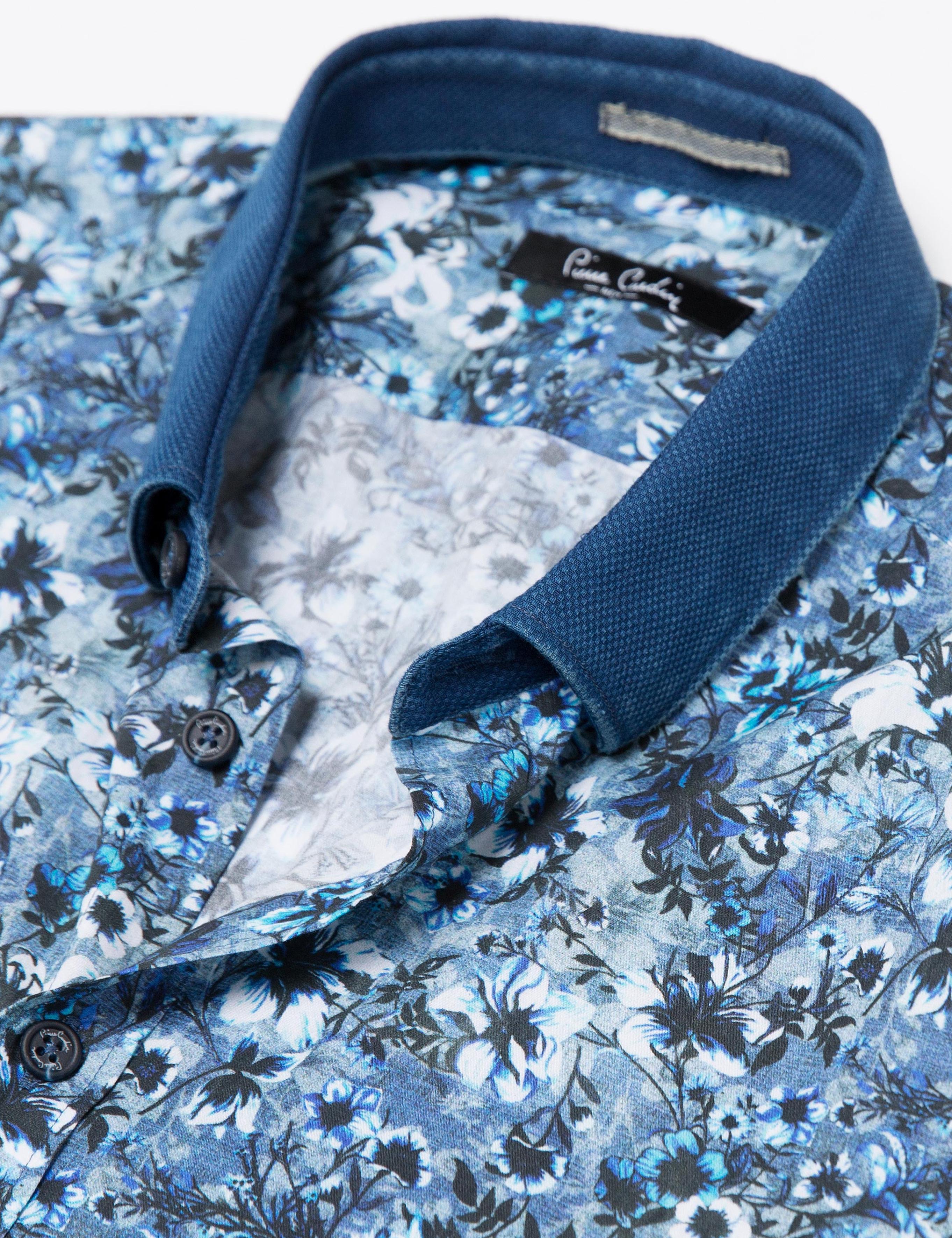 Lacivert Slim Fit Gömlek