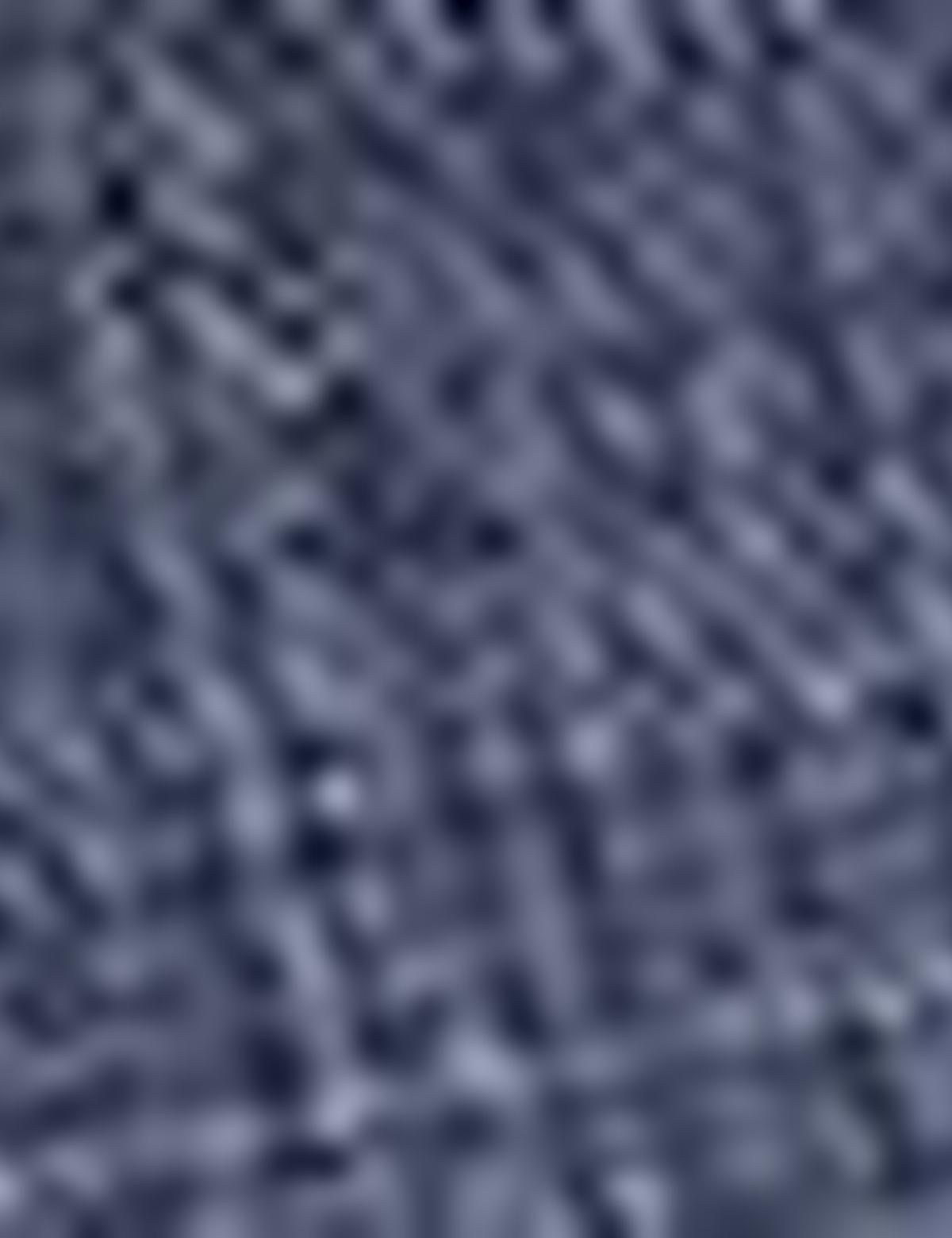 Lacivert Slim Fit Keten Kısa Kollu Gömlek