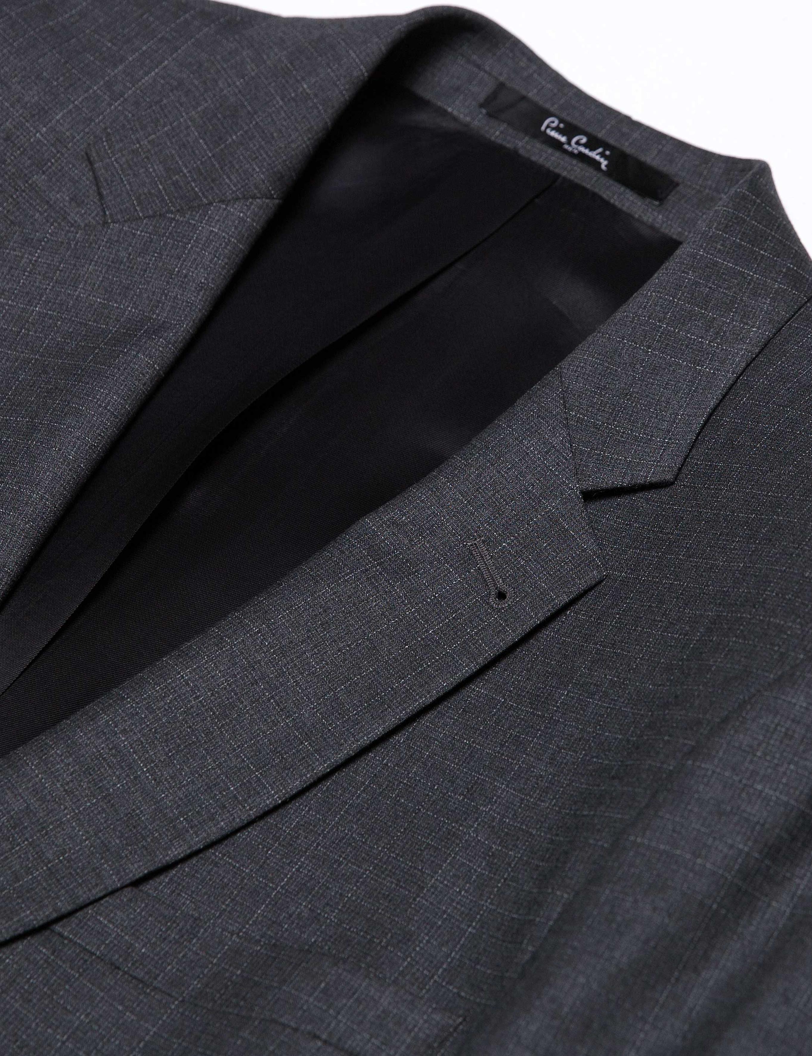 Antrasıt Slim Fit Takım Elbise