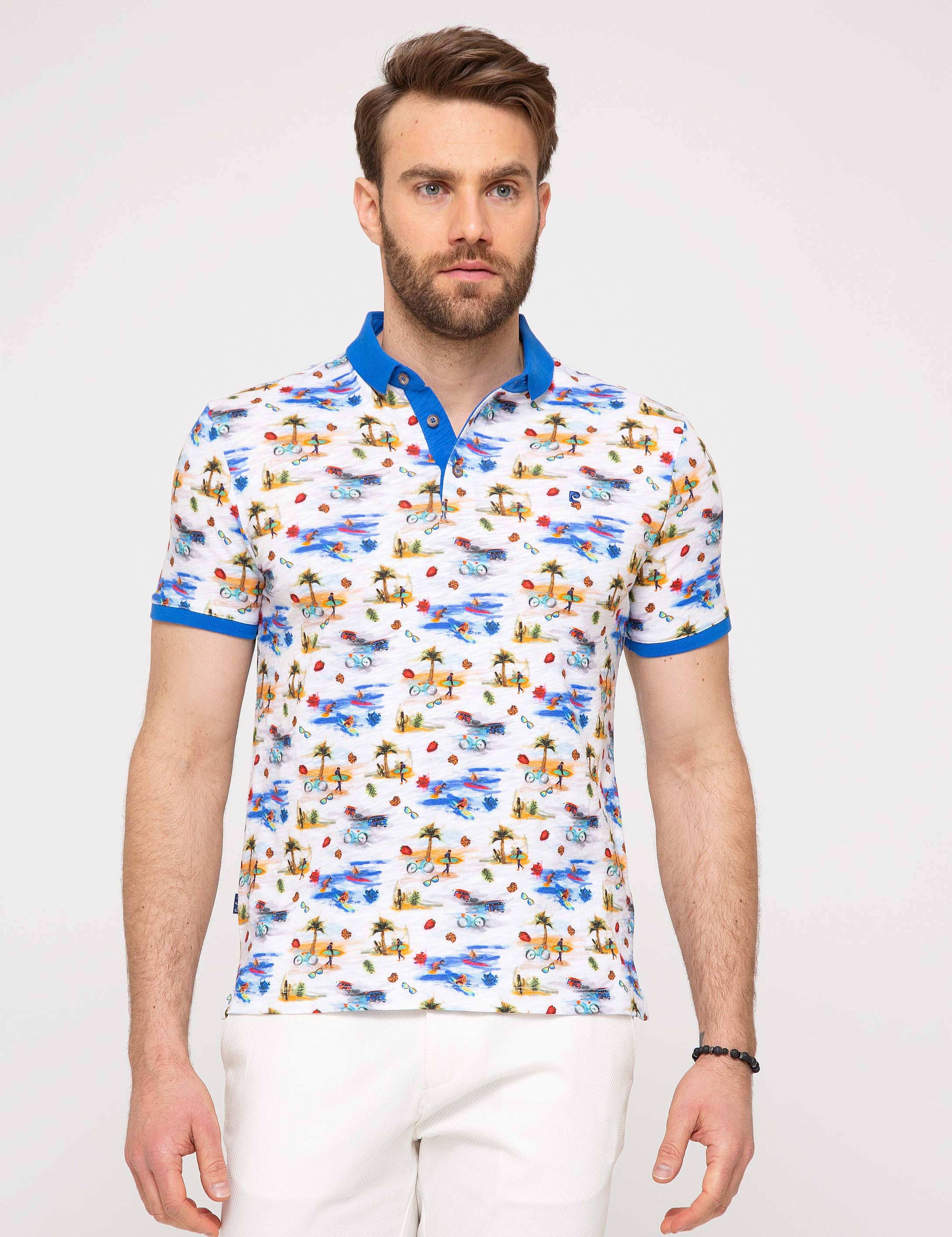 Saks Slim Fit Tişört - Image 3