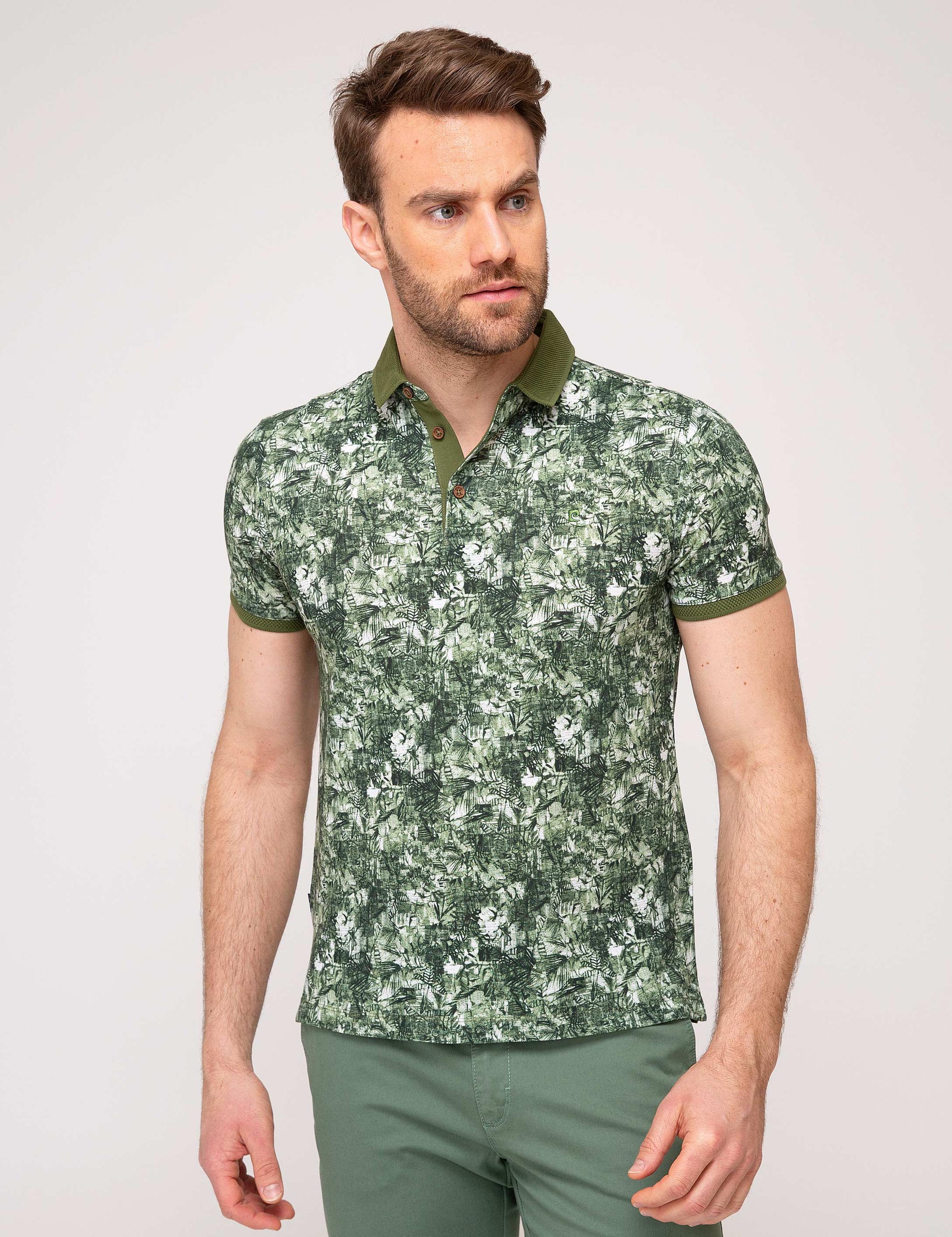 Yeşil Slim Fit T-Shirt