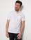 Beyaz Regular Fit Polo Yaka Basic T-Shirt