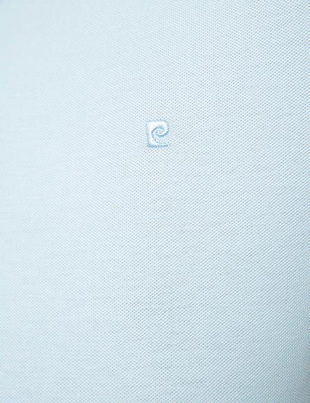 Açık Mavi Slim Fit Basic Tişört - 50186365096