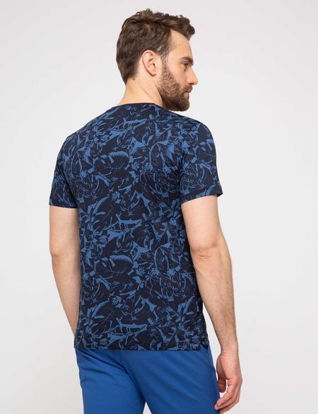 Lacivert Tişört - 50186386013