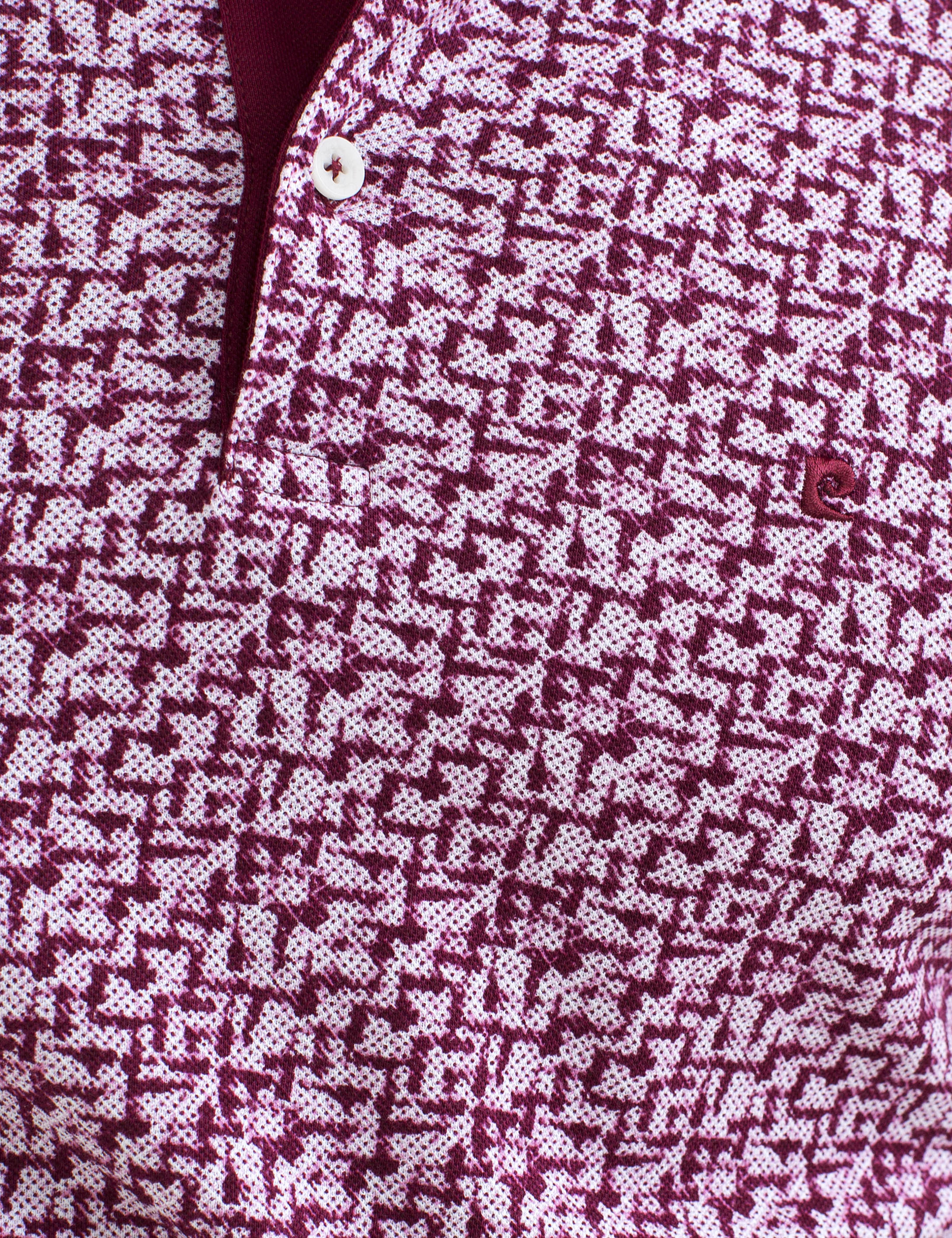 Bordo Slim Fit Polo Yaka T-Shirt - Image 4