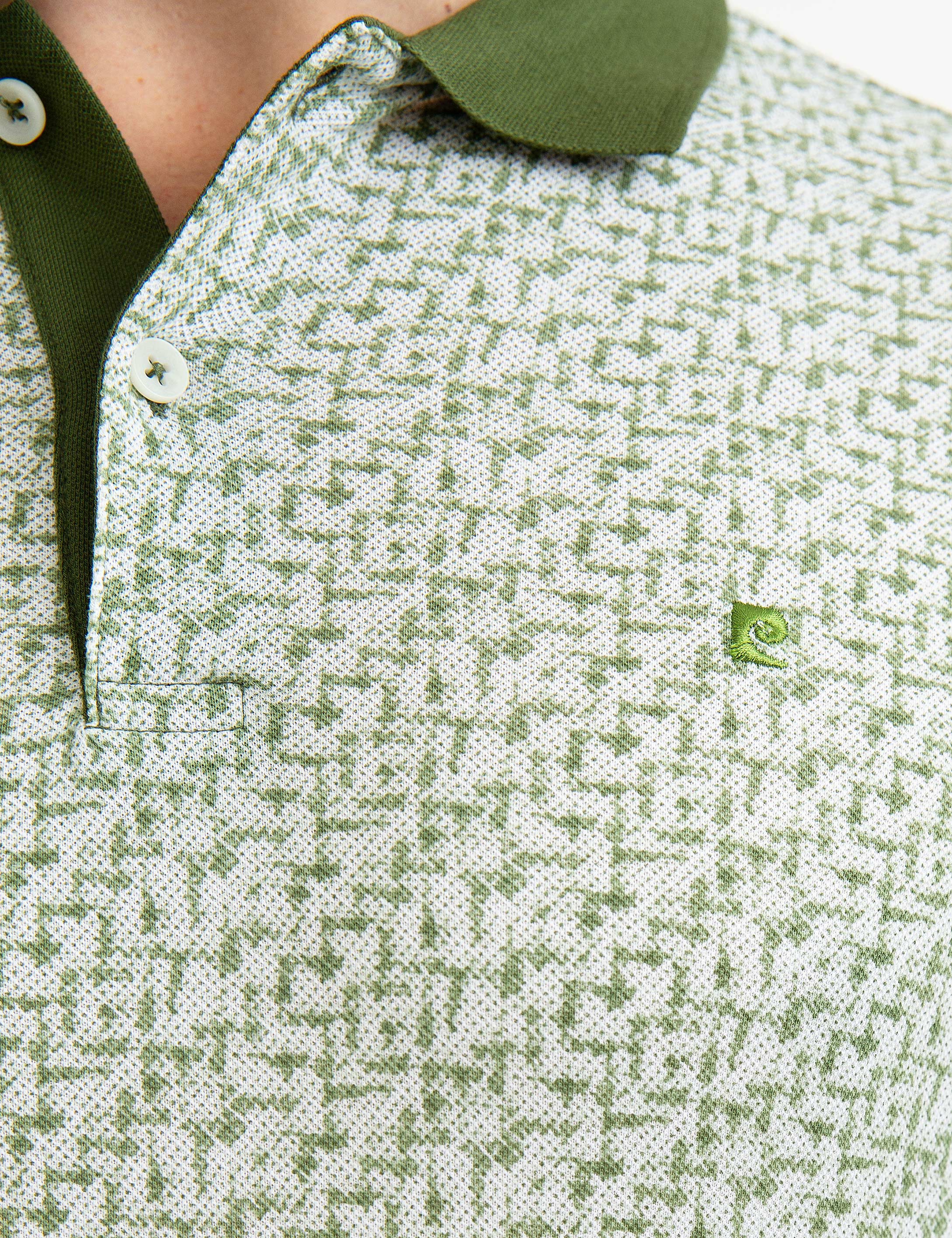 Yeşil Slim Fit T-Shirt - Image 4