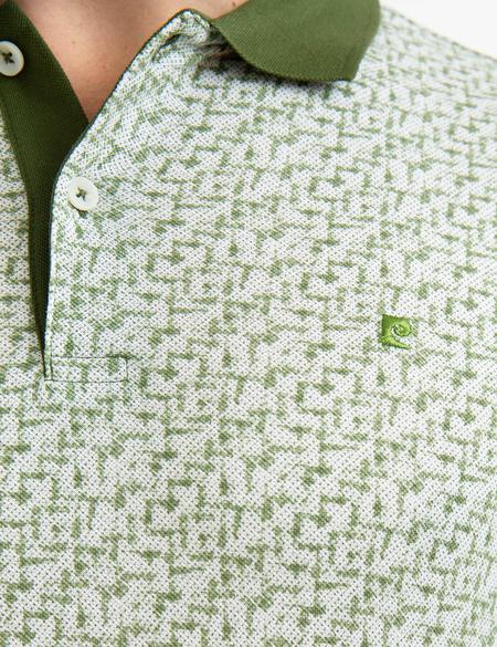 Yeşil Slim Fit T-Shirt - 50186390058