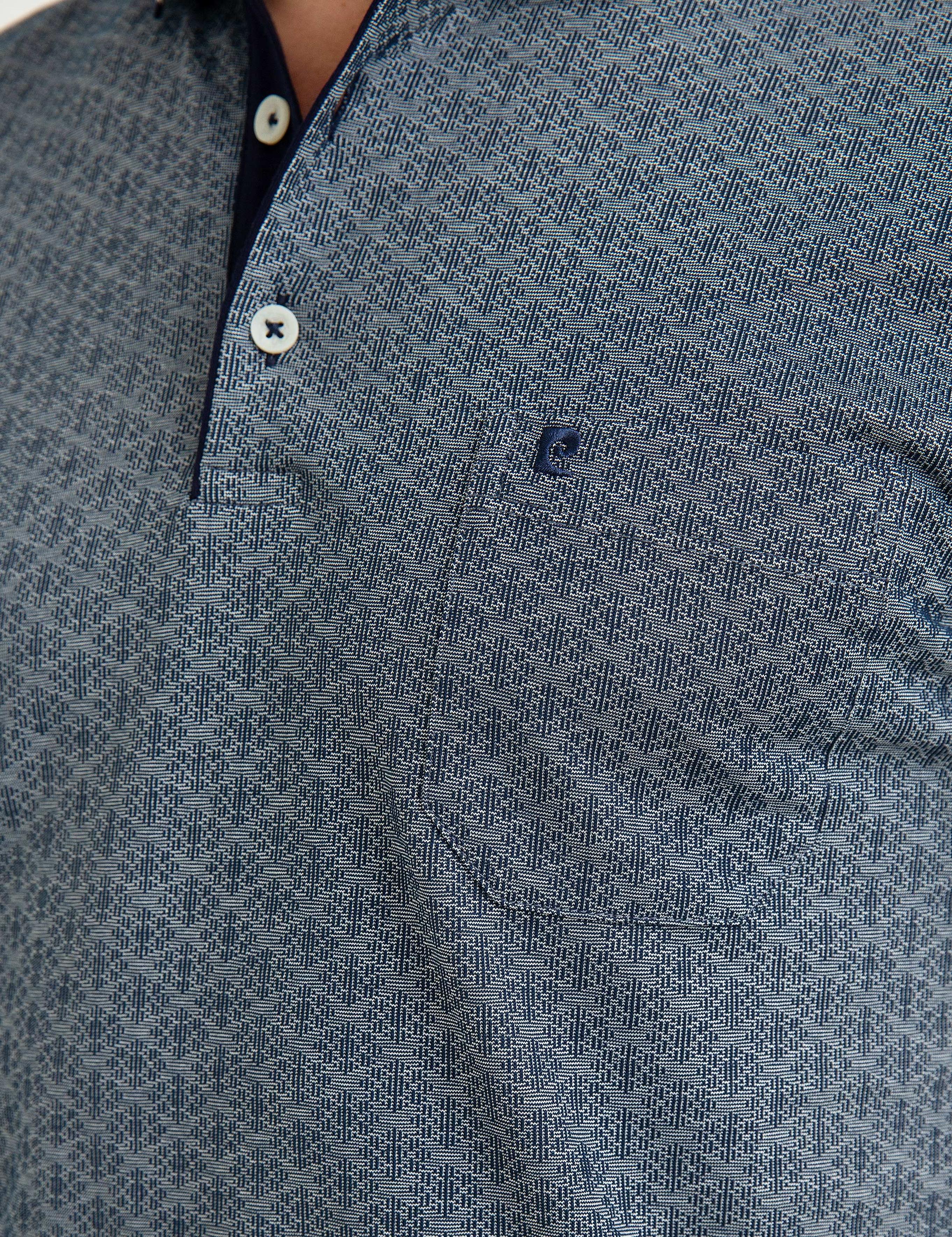 Lacivert Slim Fit Polo Yaka T-Shirt