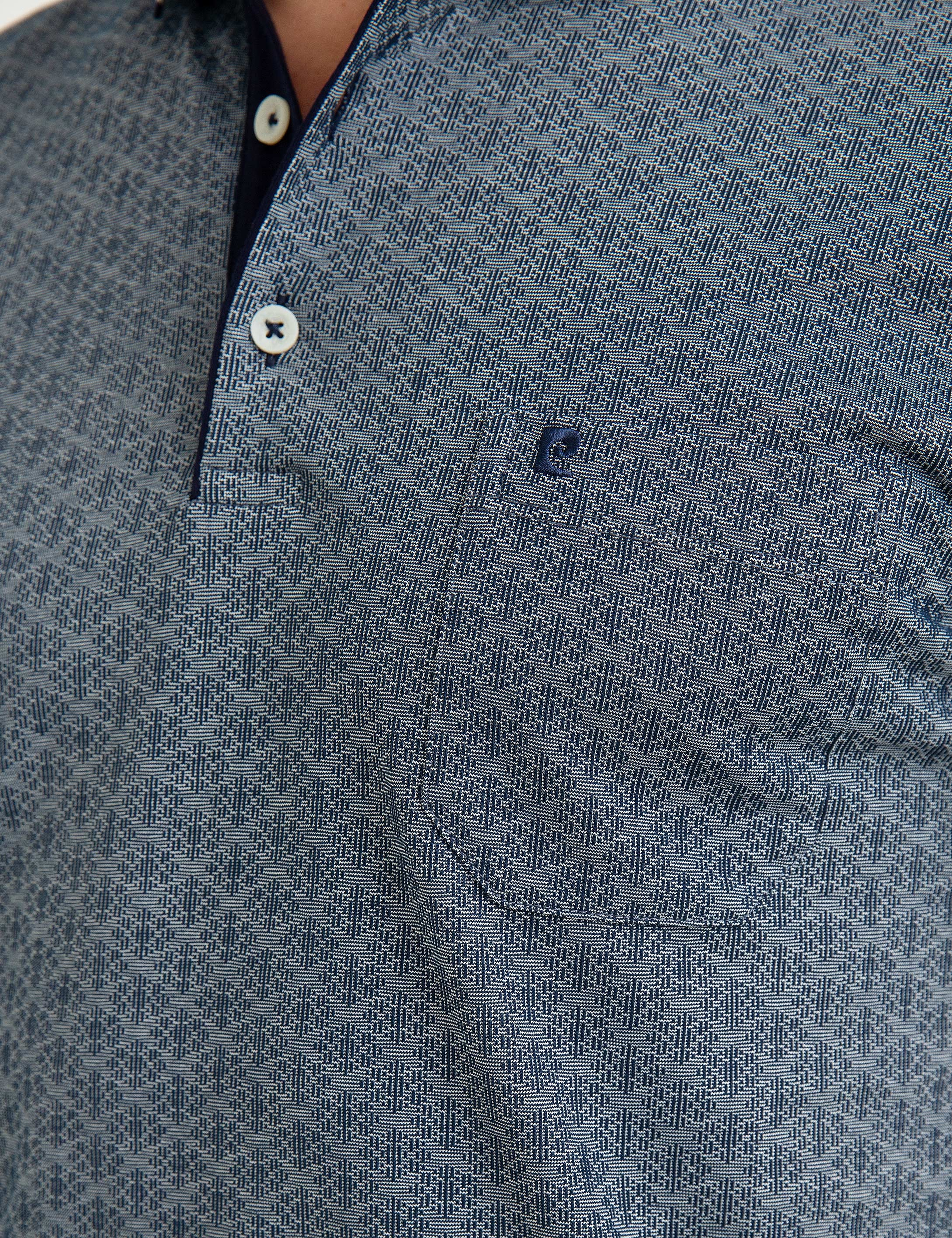Lacivert Slim Fit Tişört - Image 4