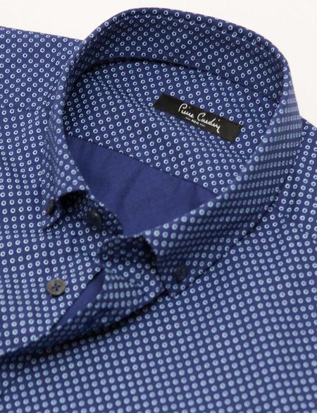 Slim Lacivert Gömlek - 50186440001