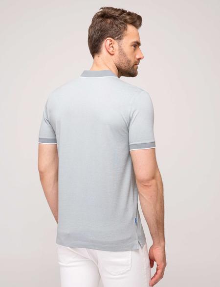 Gri Regular Fit Polo Yaka T-Shirt - 50186445011