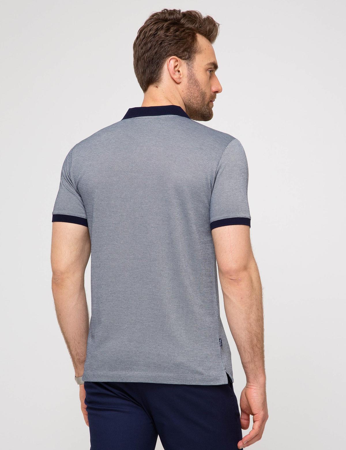 Lacivert Regular Fit Polo Yaka T-Shirt - 50186446013