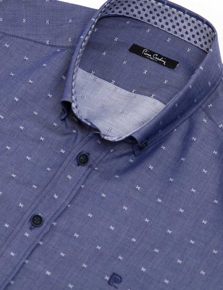 Lacivert Slim Fit Gömlek - 50186452001