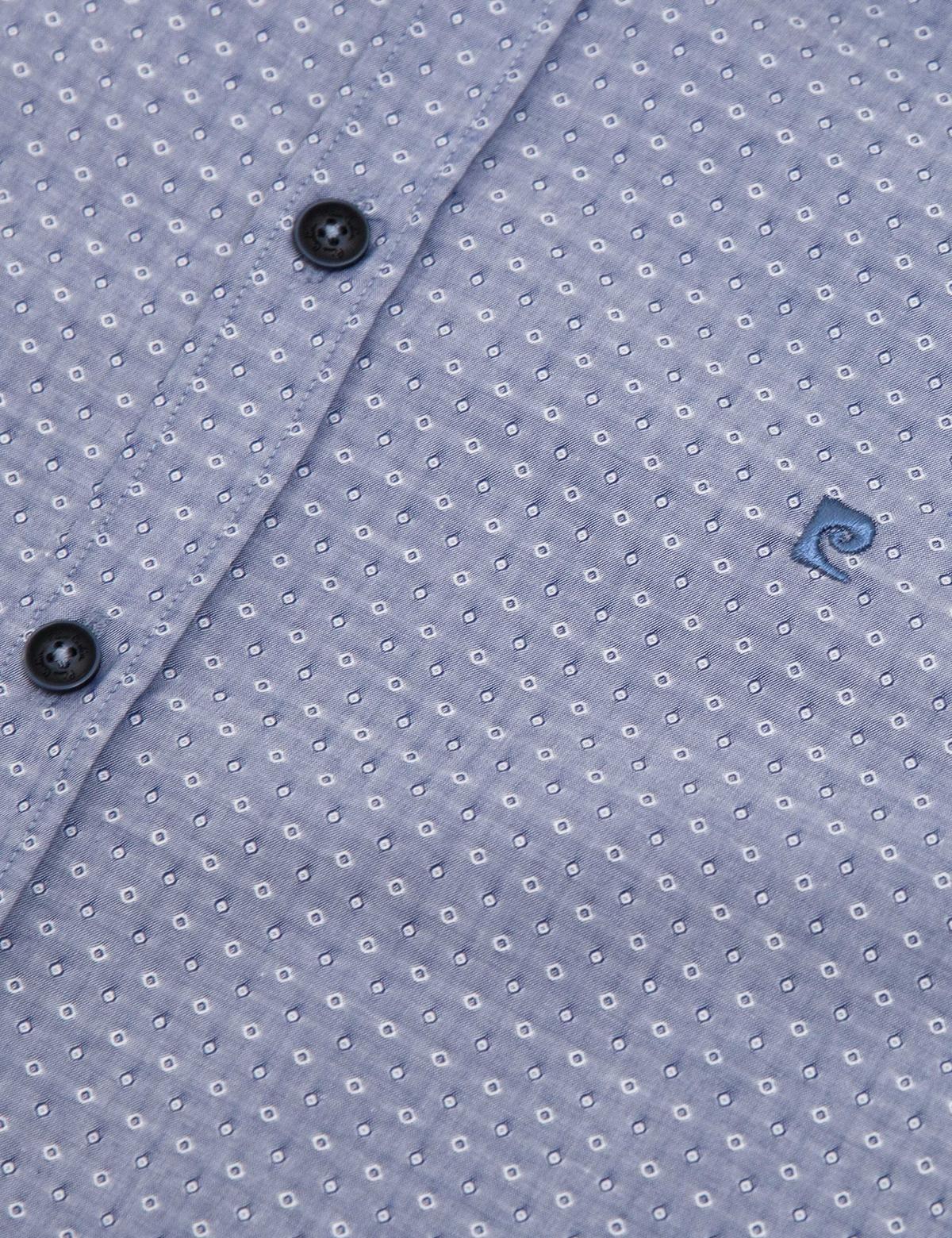 Slim Lacivert Gömlek - 50186467001