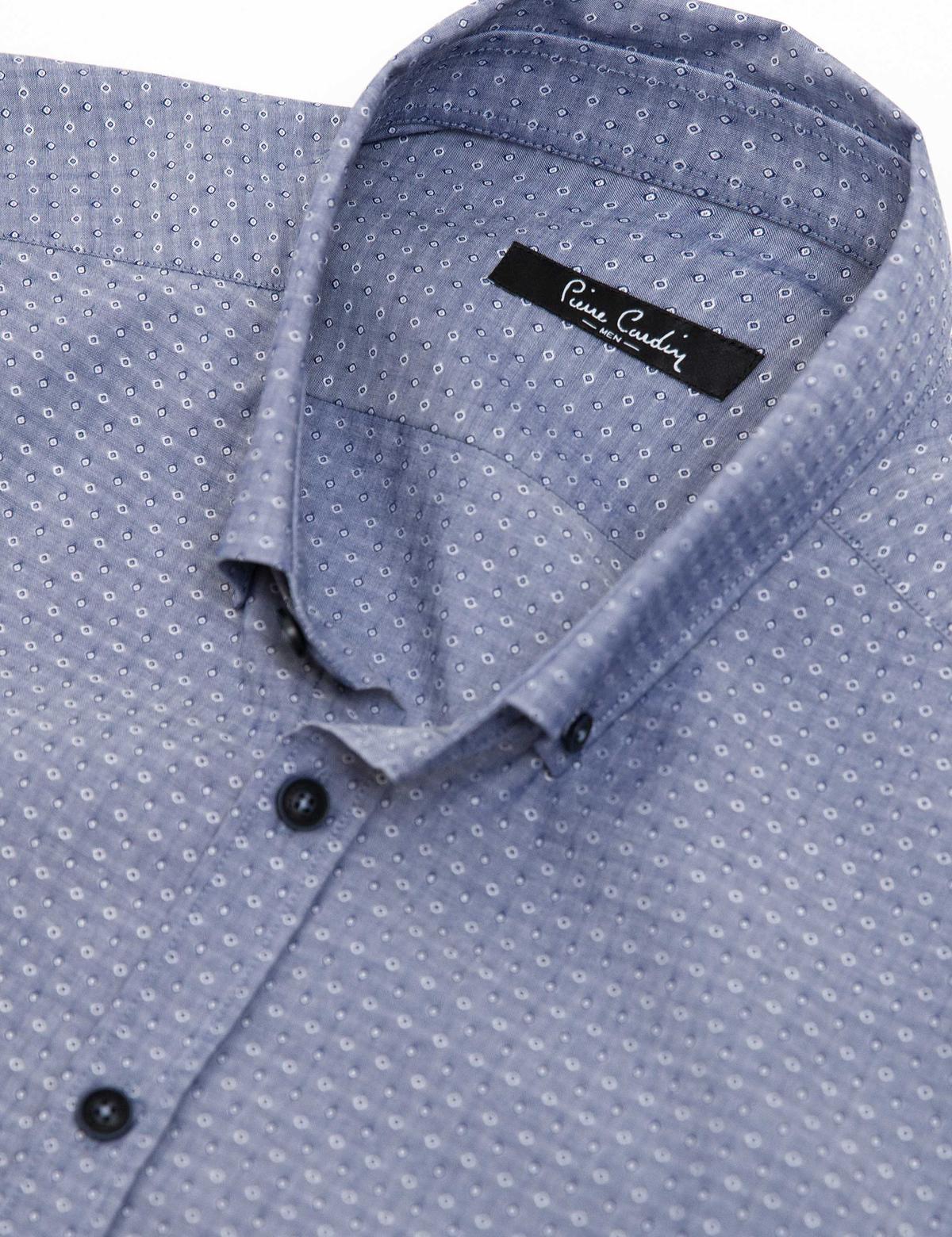 Slim Lacivert Gömlek - 50186467001