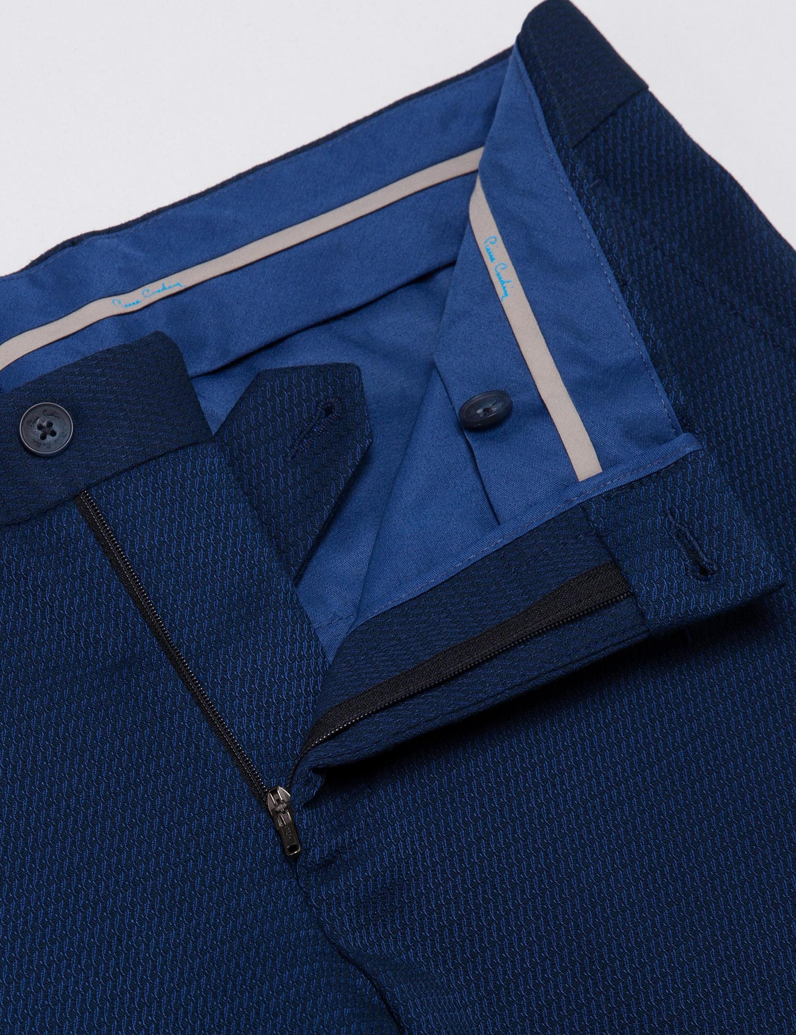 Lacivert Ex. Slim Fit Kumaş Pantolon