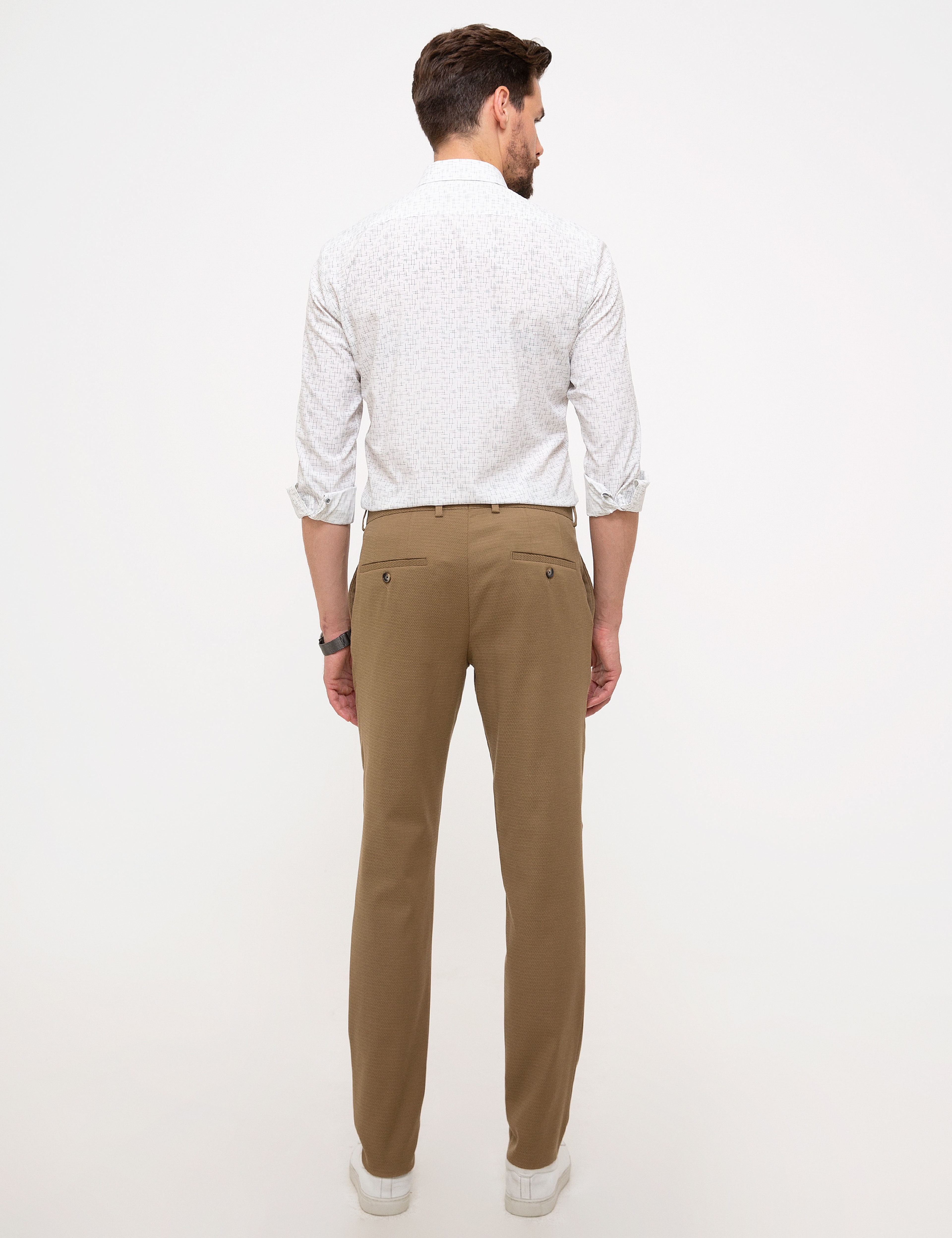 Camel Ex. Slim Fit Kumaş Pantolon - Image 3
