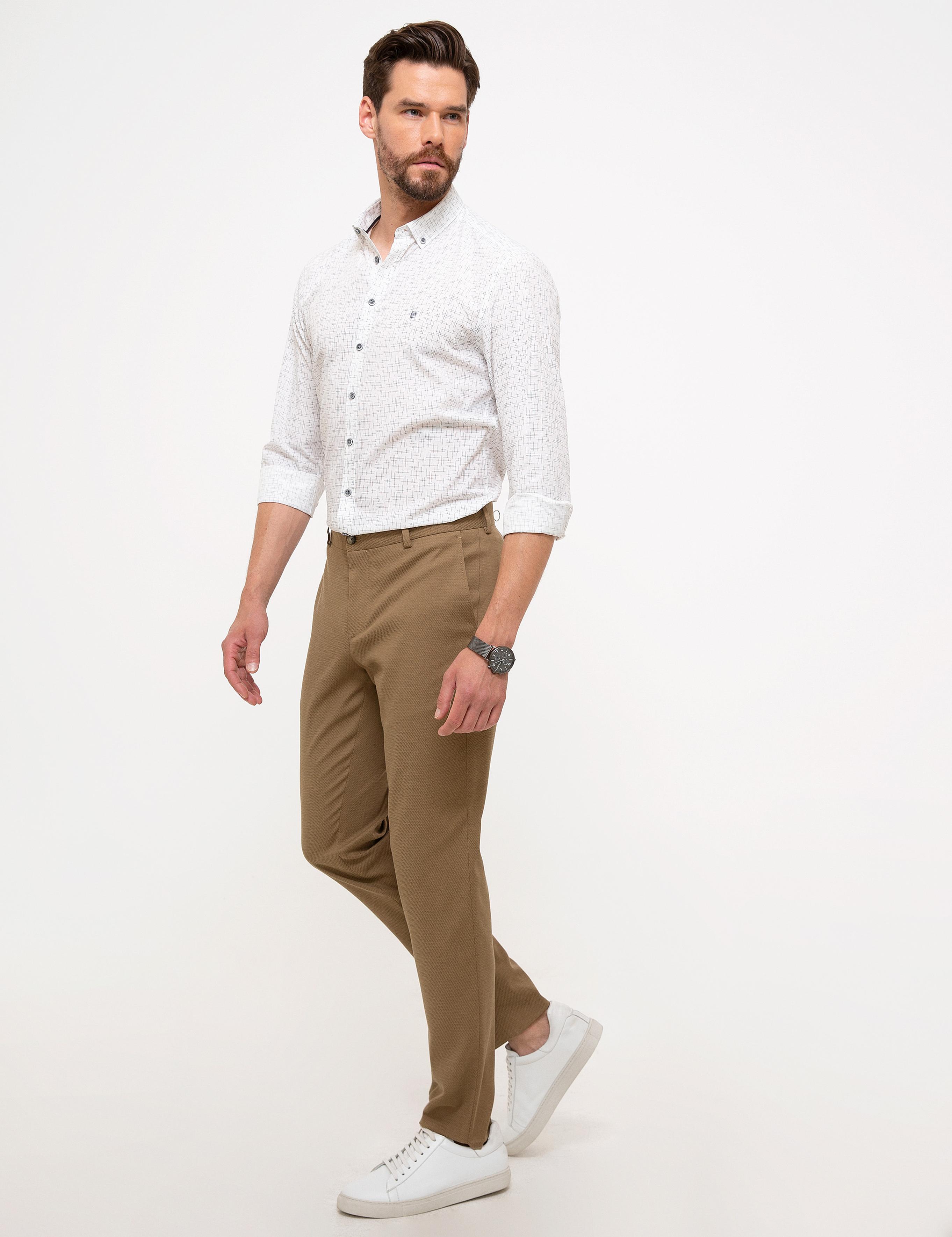 Camel Ex. Slim Fit Kumaş Pantolon