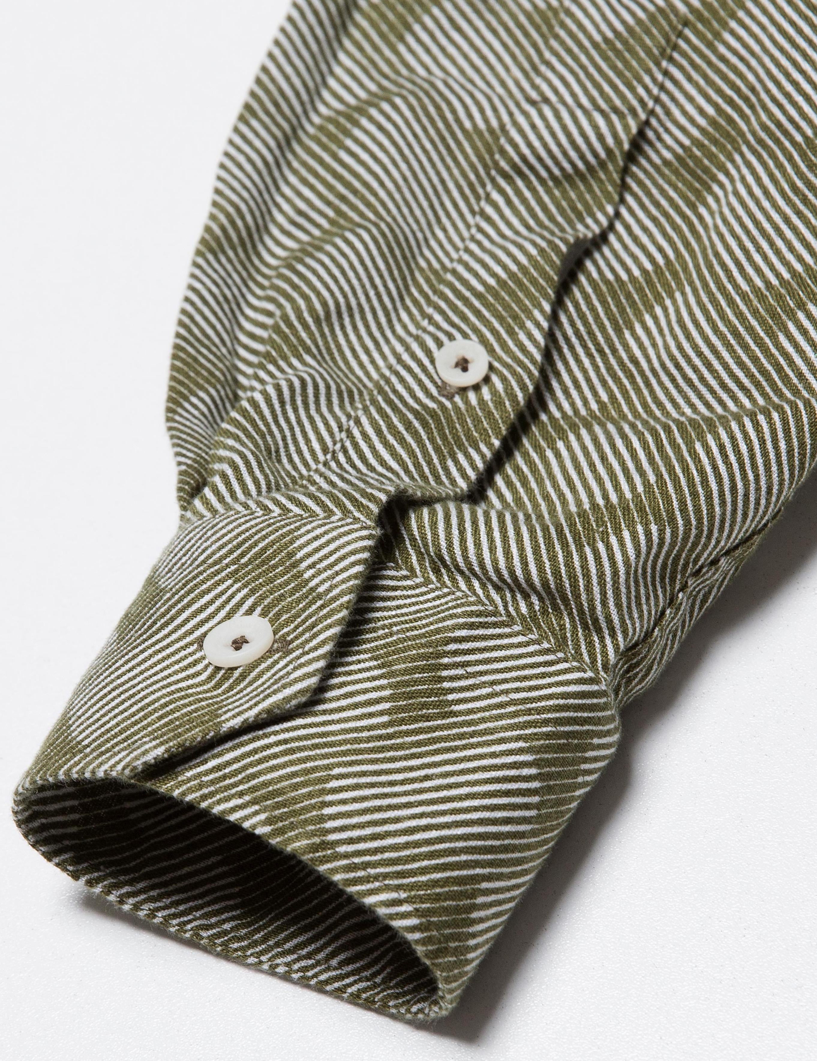 Haki Slim Fit Gömlek