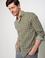 Haki Slim Fit Gömlek