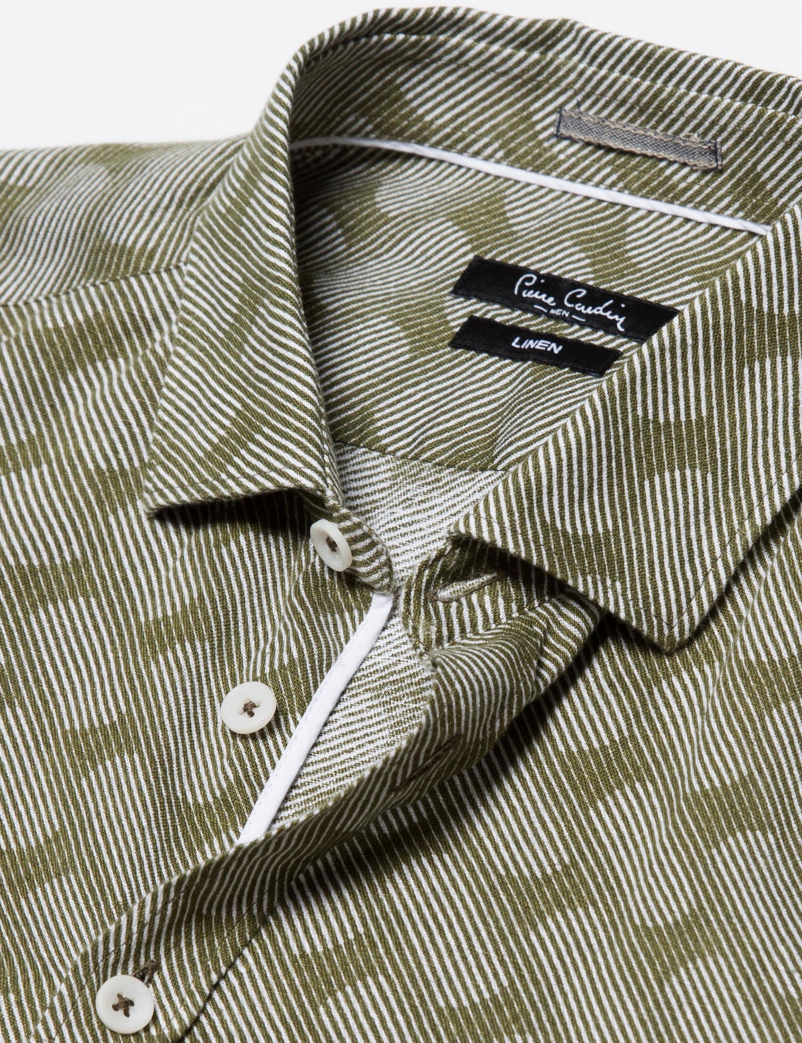 Haki Slim Fit Gömlek