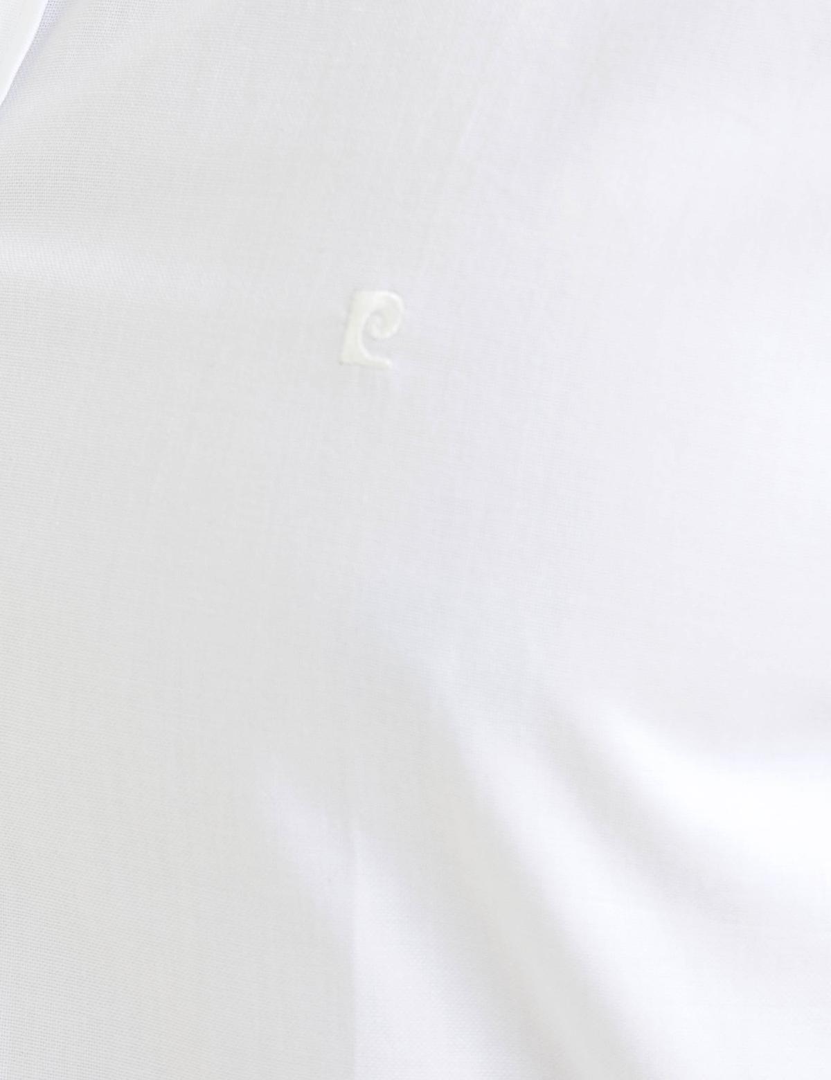 Beyaz Slim Fit Kısa Kol Gömlek - 50186963018