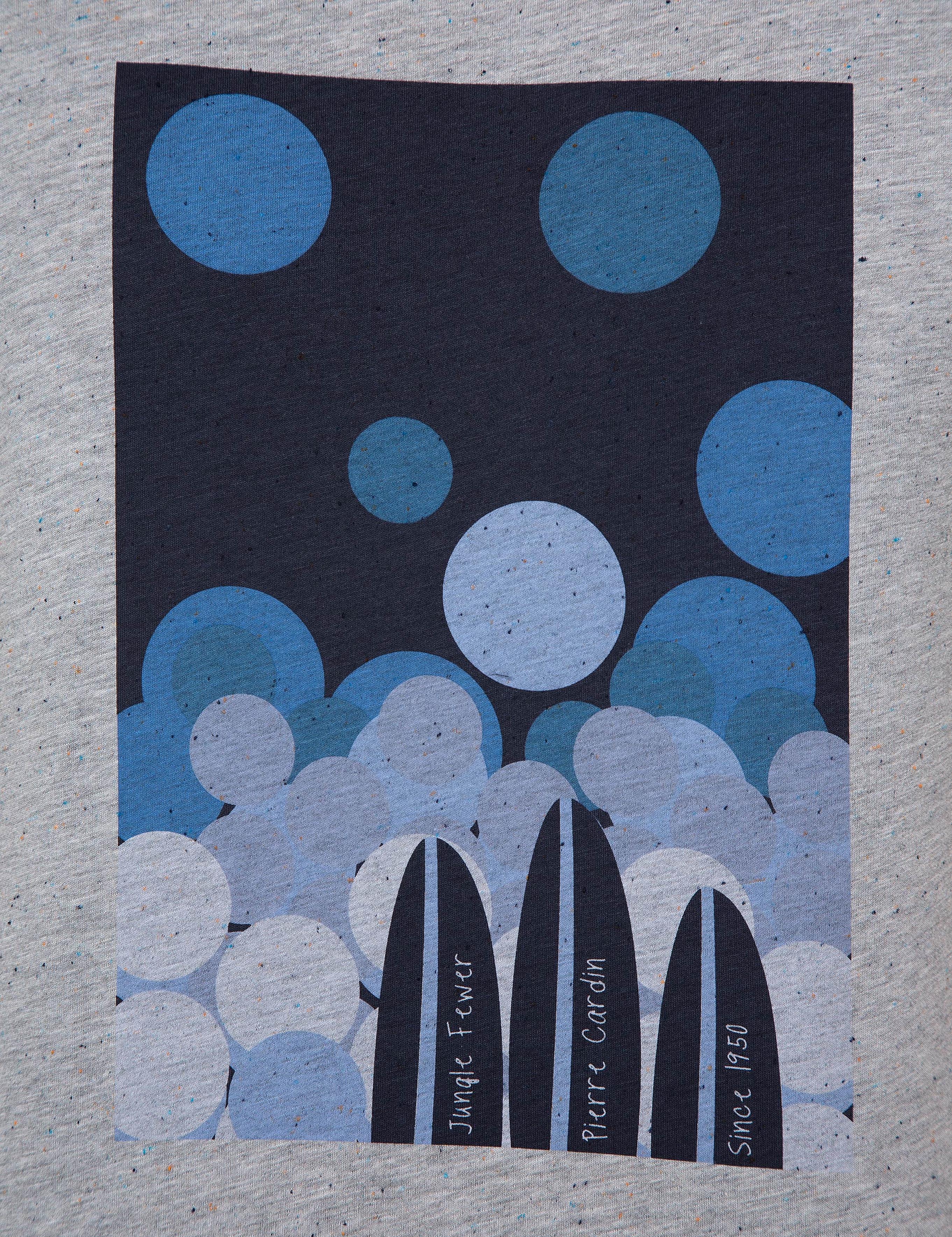 Gri Melanj Slim Fit T-Shirt