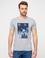Gri Melanj Slim Fit T-Shirt