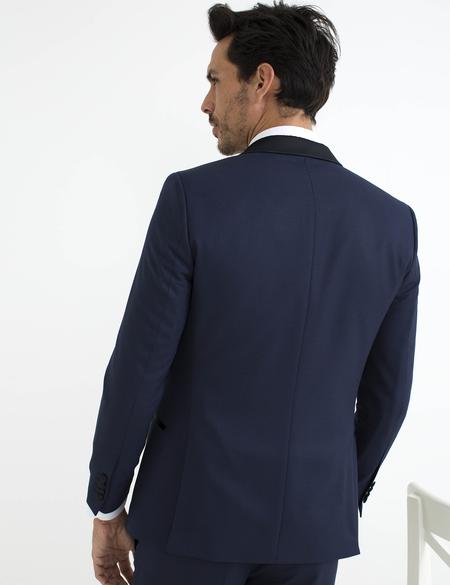 Lacivert Yelekli Damatlık Smokin - 50187283038