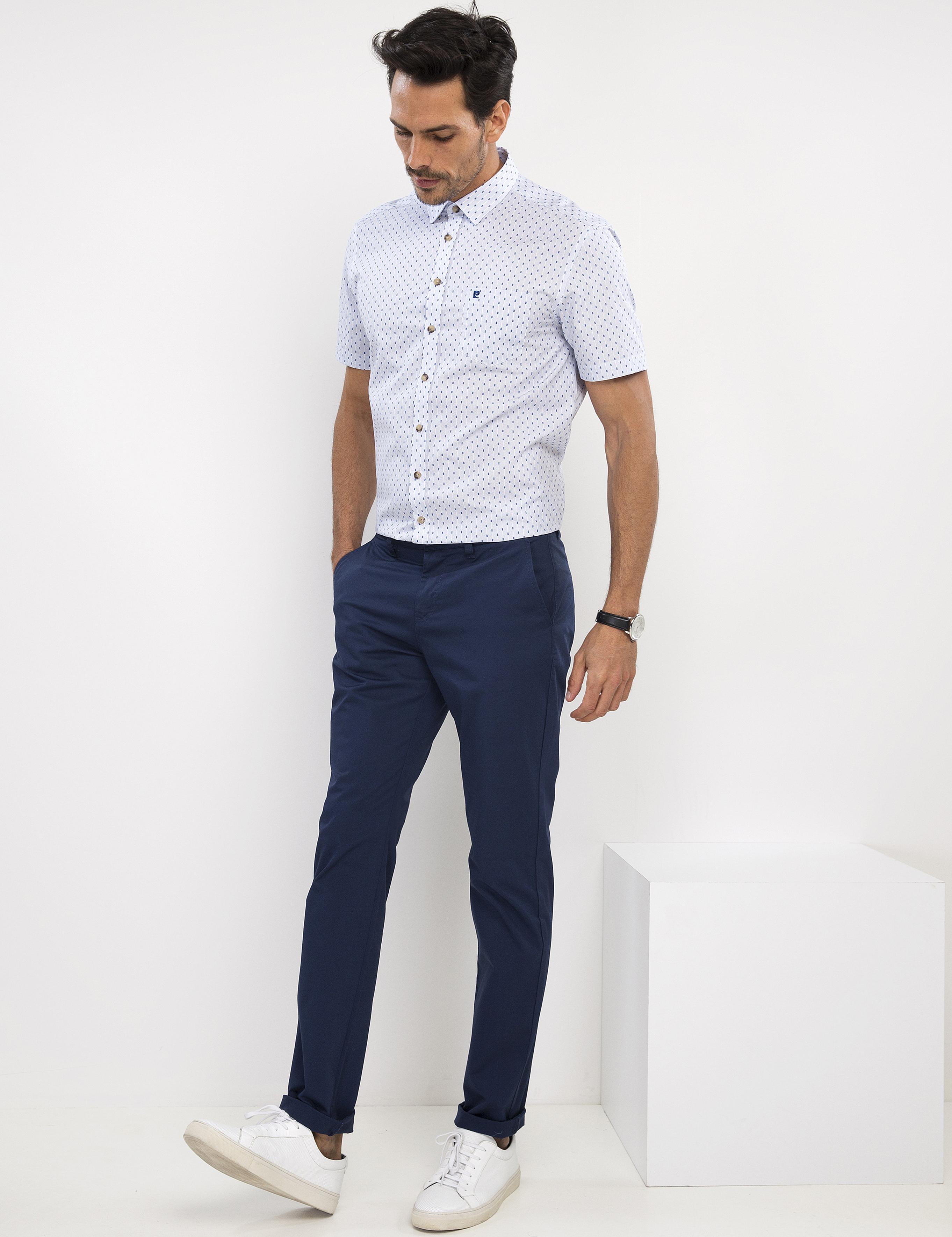 Açık Mavi Regular Fit Kısa Kollu Gömlek