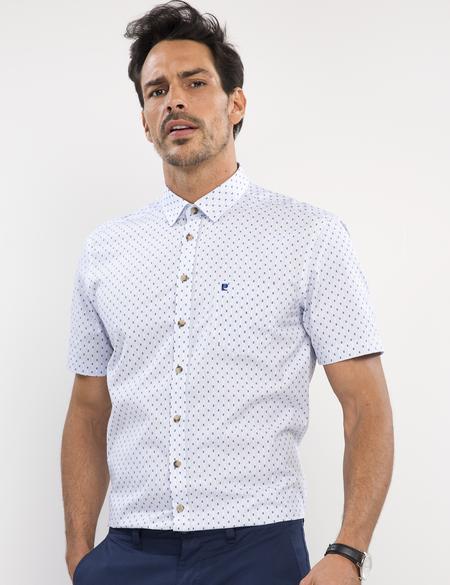 Açık Mavi Regular Fit Kısa Kollu Gömlek - 50187621016