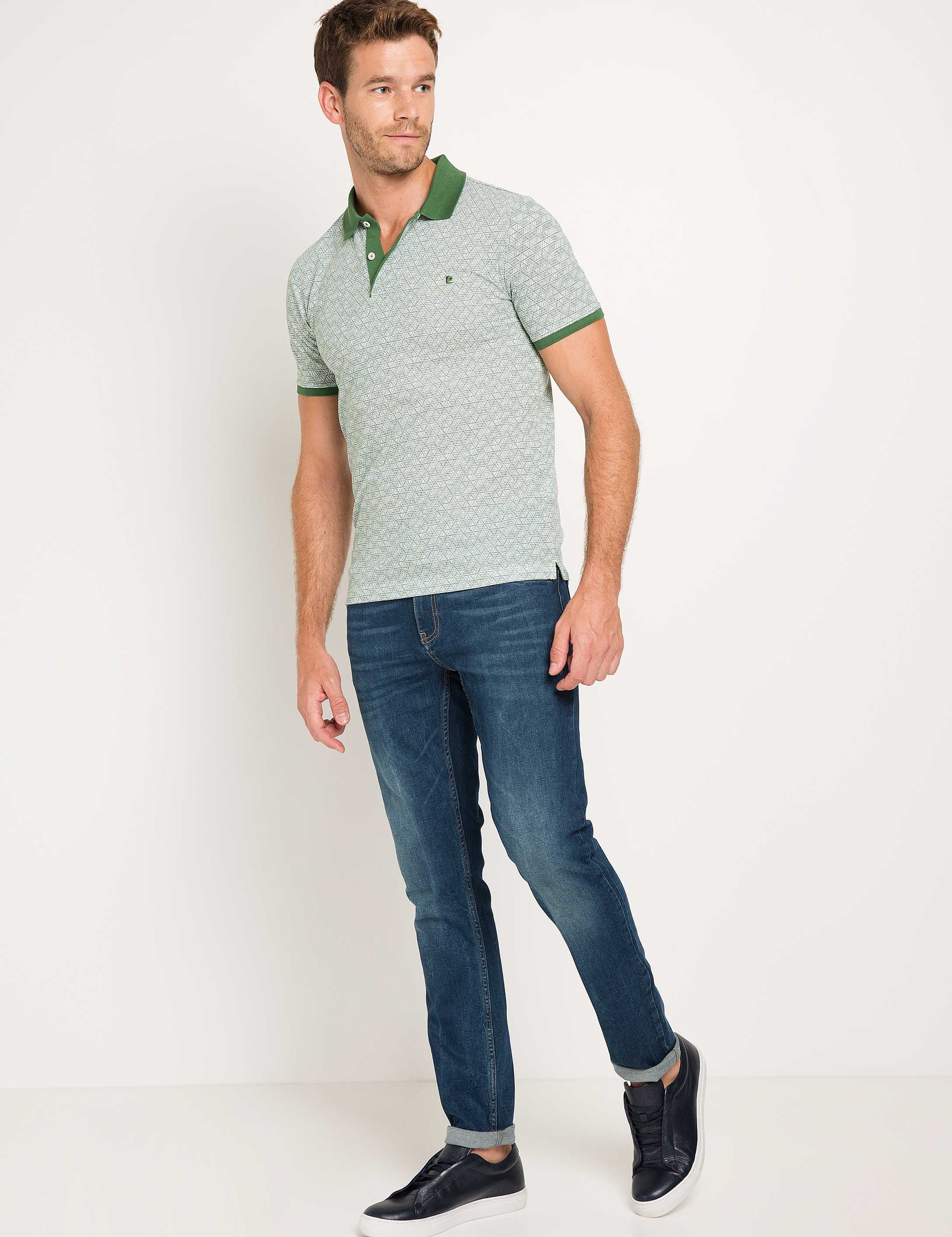 Yeşil Slim Fit T-Shirt - Image 1