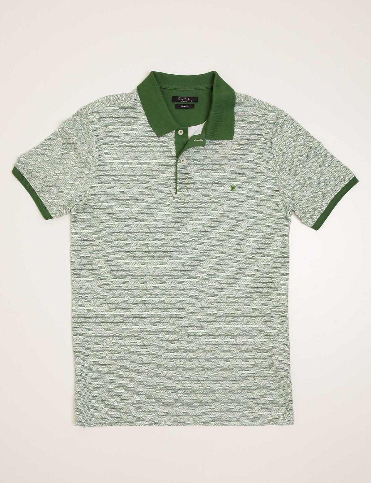 Yeşil Slim Fit T-Shirt - 50187664007