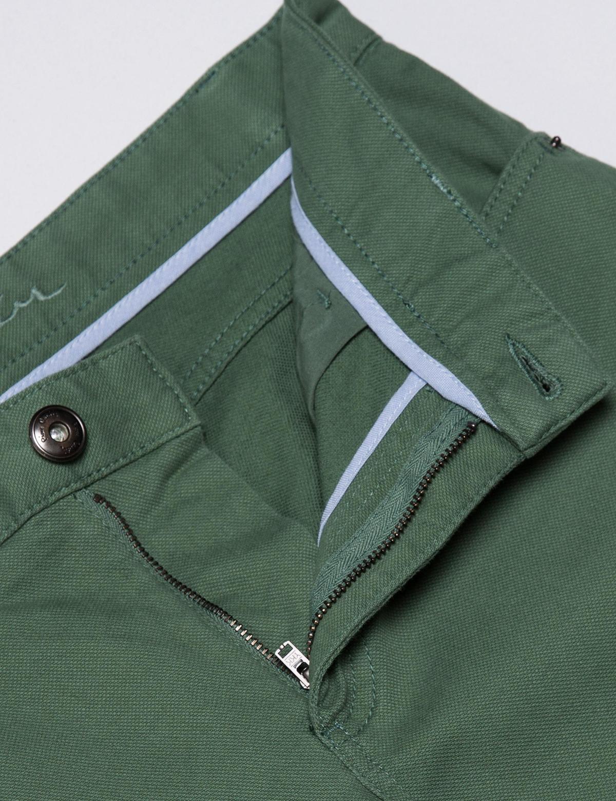 Koyu Yeşil Slim Fit Chino Pantolon - 50187805124