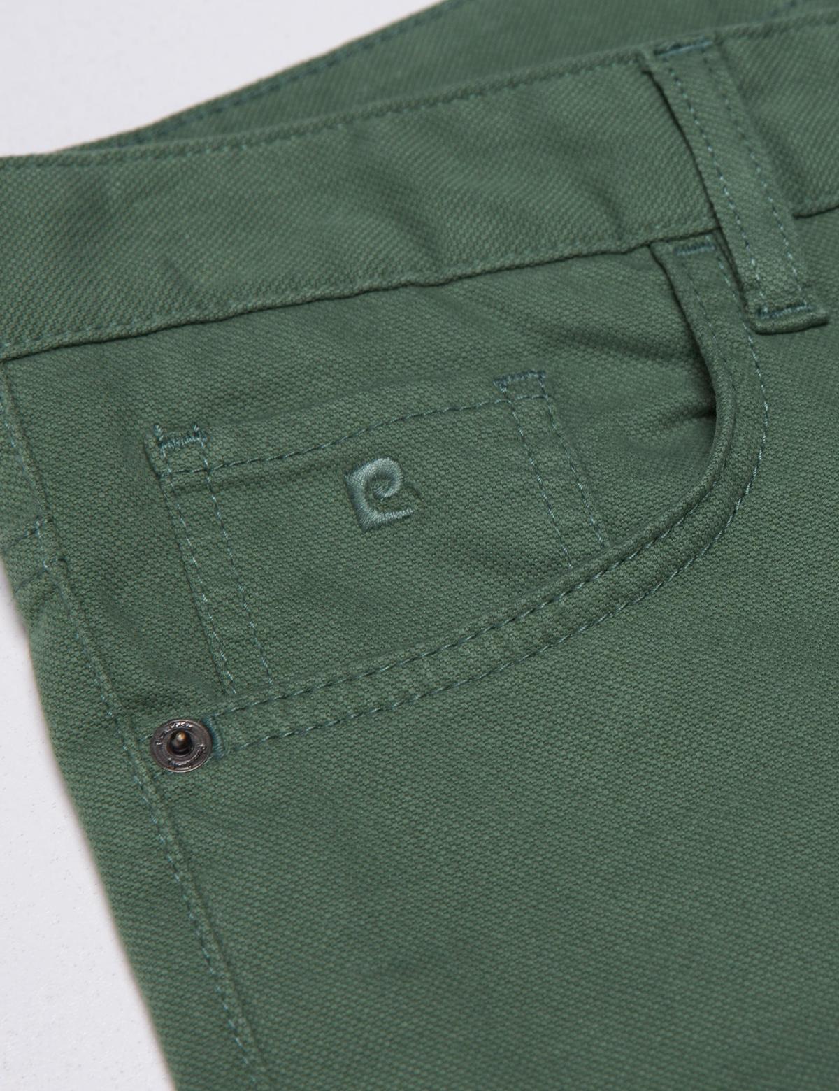 Koyu Yeşil Slim Fit Chino Pantolon - 50187805124