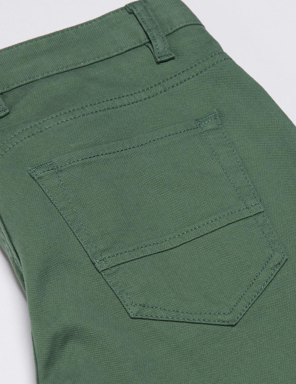 Koyu Yeşil Slim Fit Chino Pantolon - 50187805124