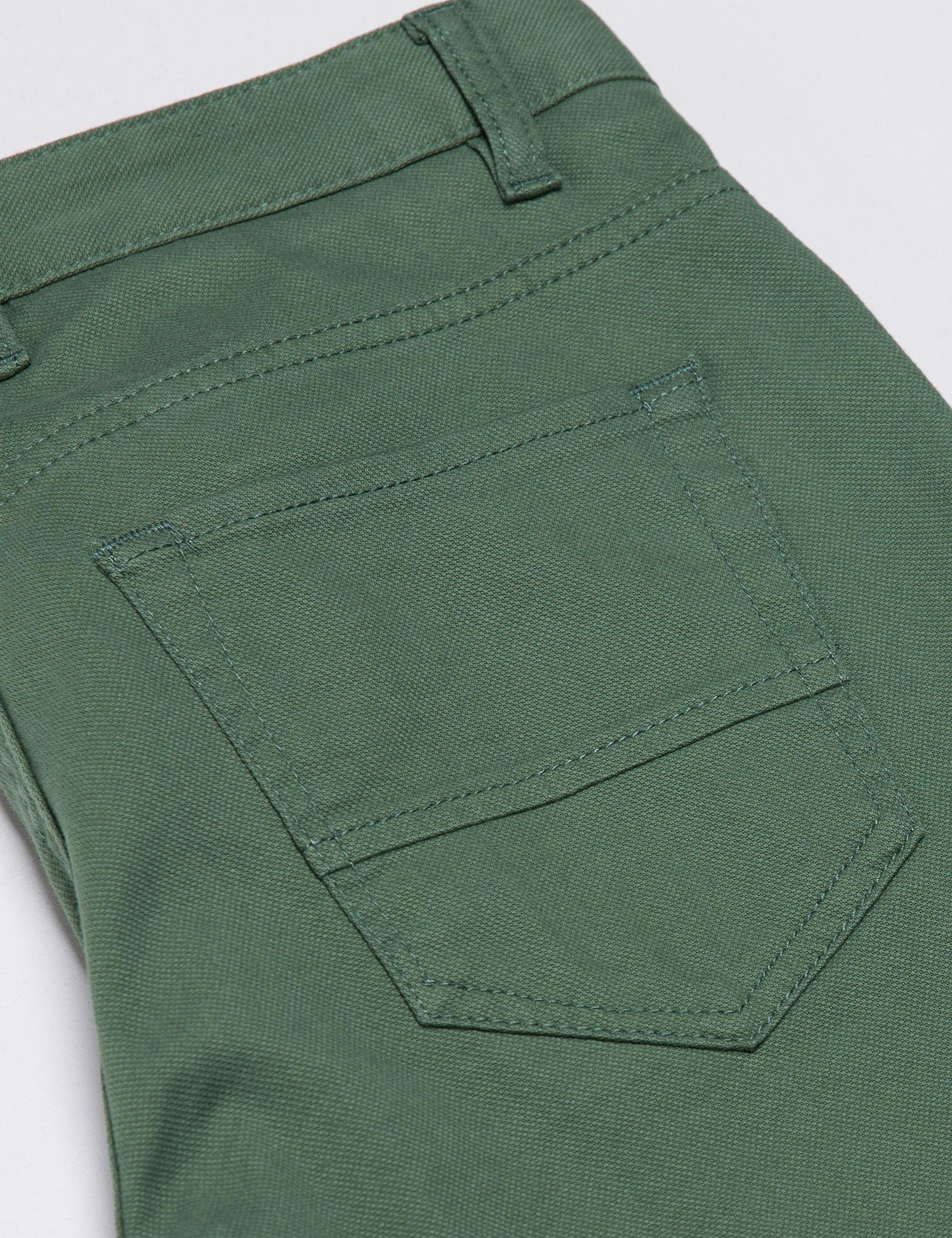 Koyu Yeşil Slim Fit Chino Pantolon