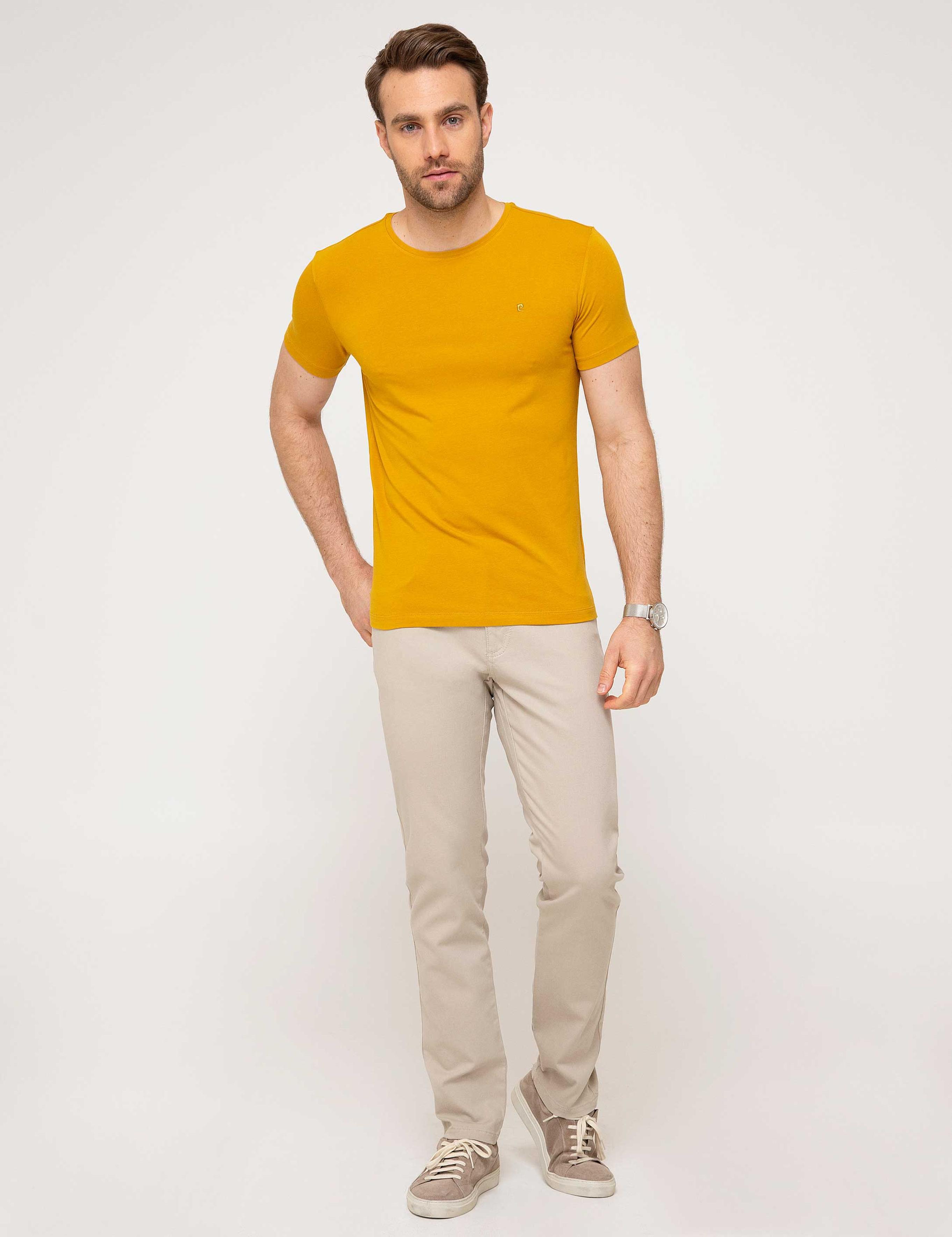 Taş Slim Fit Kanvas Pantolon