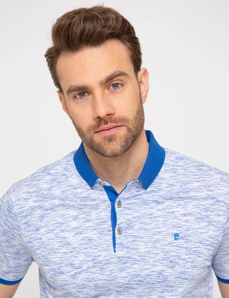 Açık Mavi Slim Fit Tişört - 50188603006