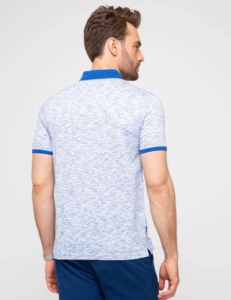 Açık Mavi Slim Fit Tişört - 50188603006