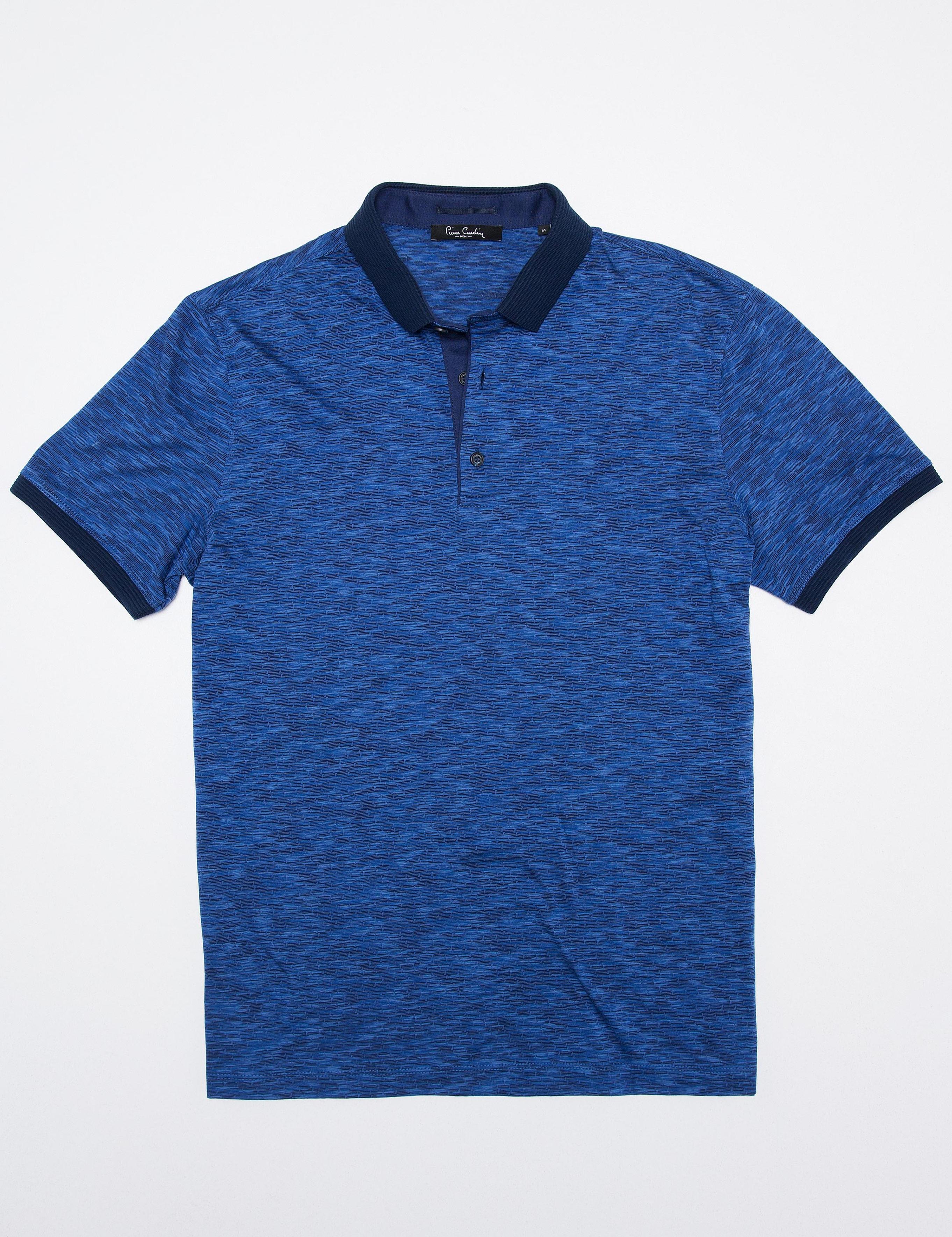 Lacivert Slim Fit Polo Yaka T-Shirt